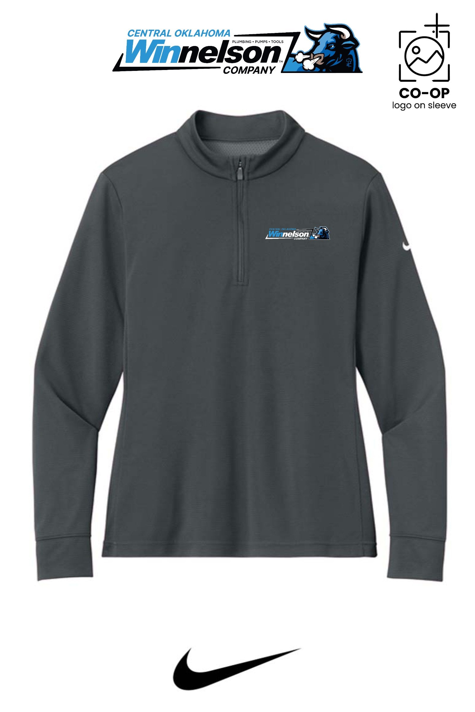 Nike Women’s Essential 1/2-Zip Cover-Up - Winnelson Central Oklahoma