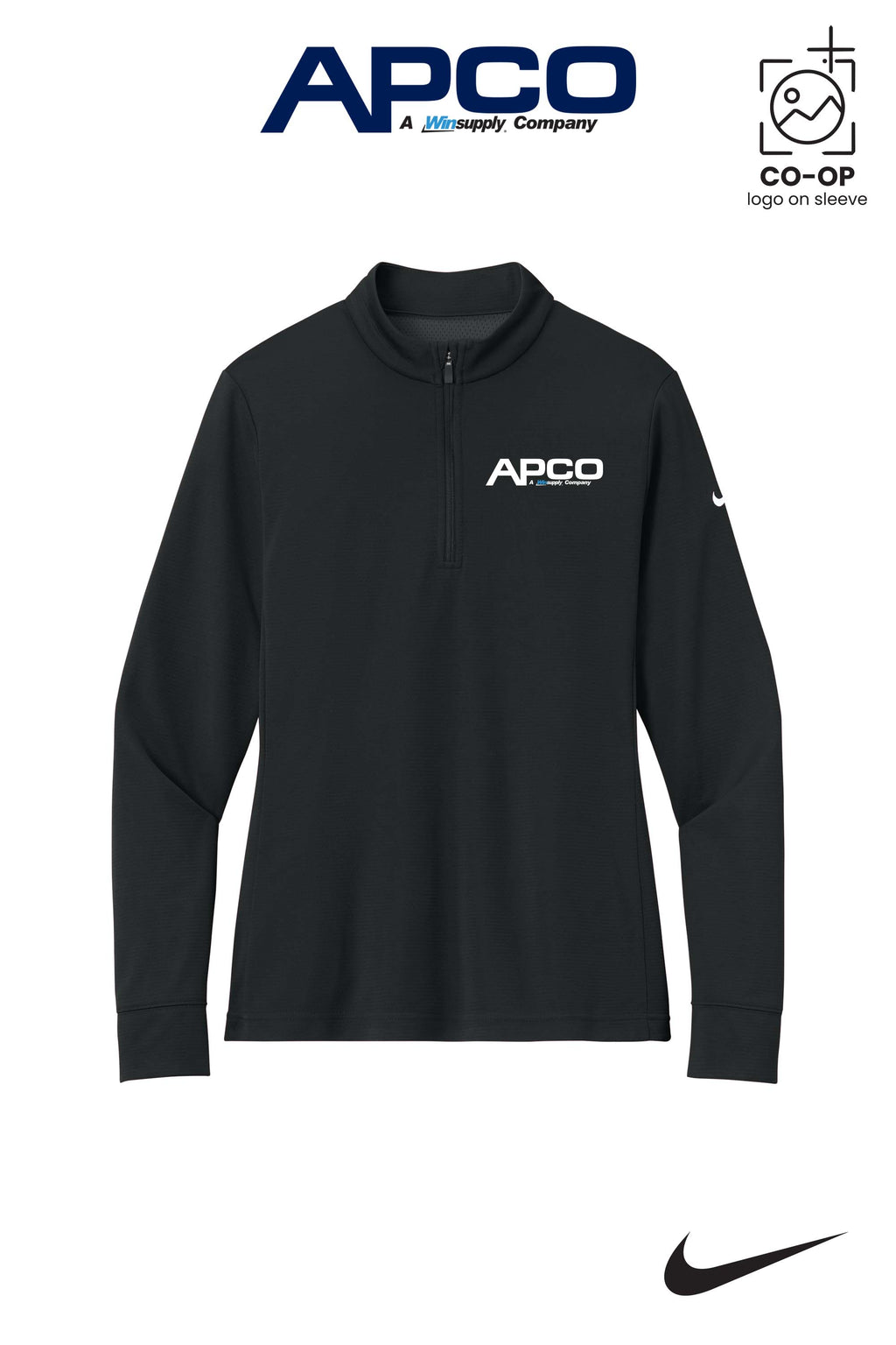Nike Women’s Essential 1/2-Zip Cover-Up - APCO Supply - Indianapolis