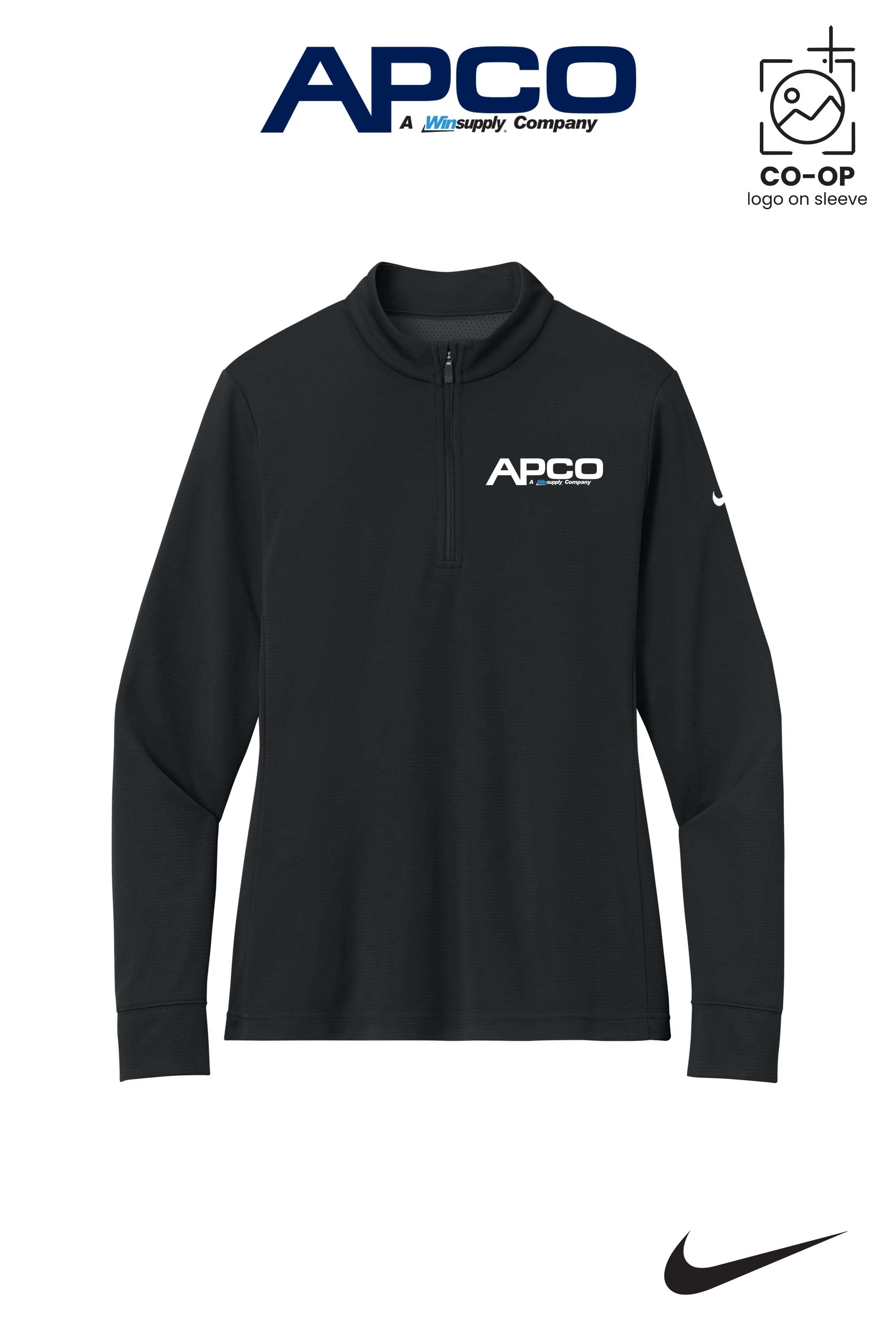 Nike Women’s Essential 1/2-Zip Cover-Up - APCO Supply - Indianapolis