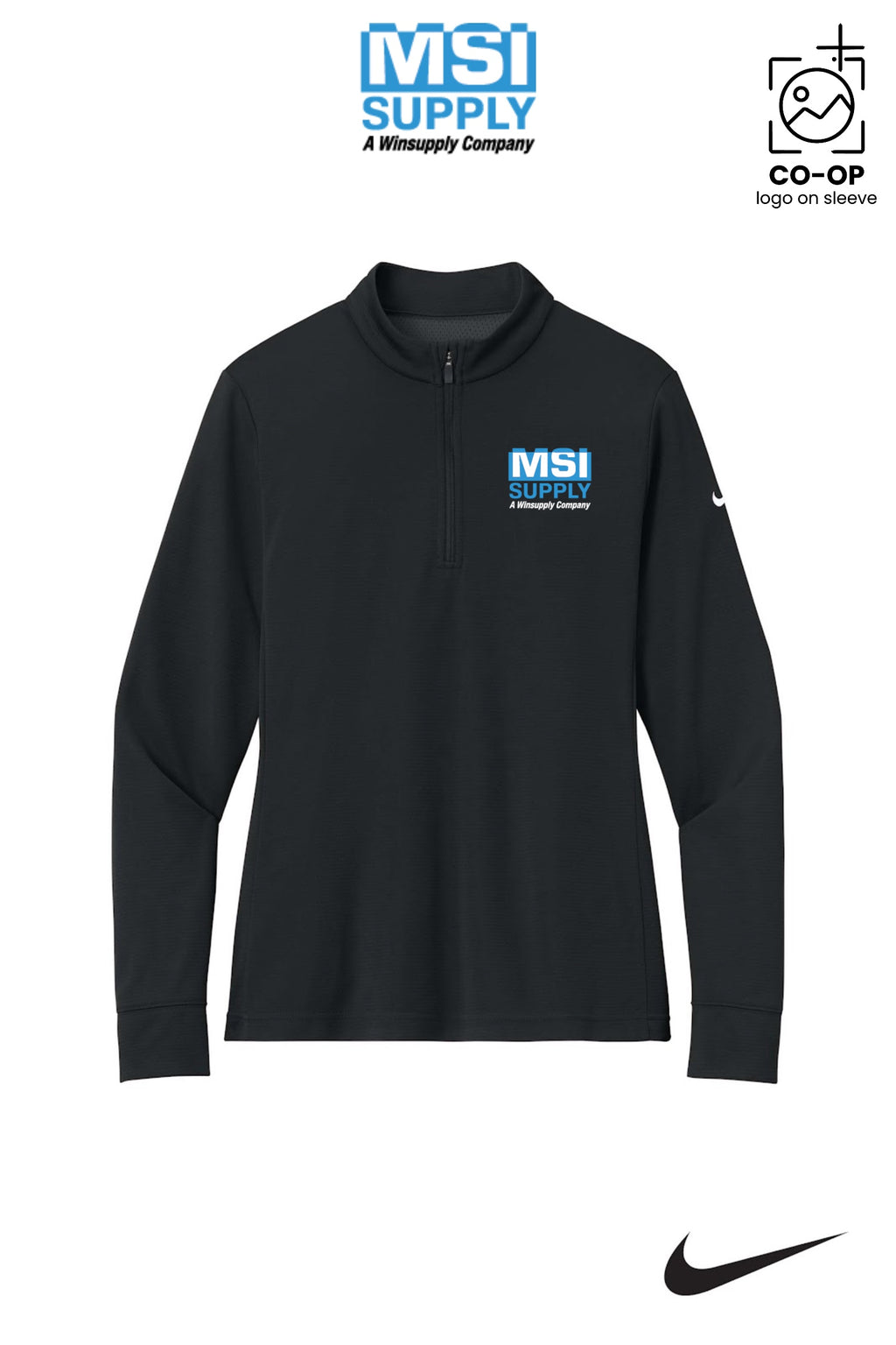 Nike Women’s Essential 1/2-Zip Cover-Up - MSI Supply Houston