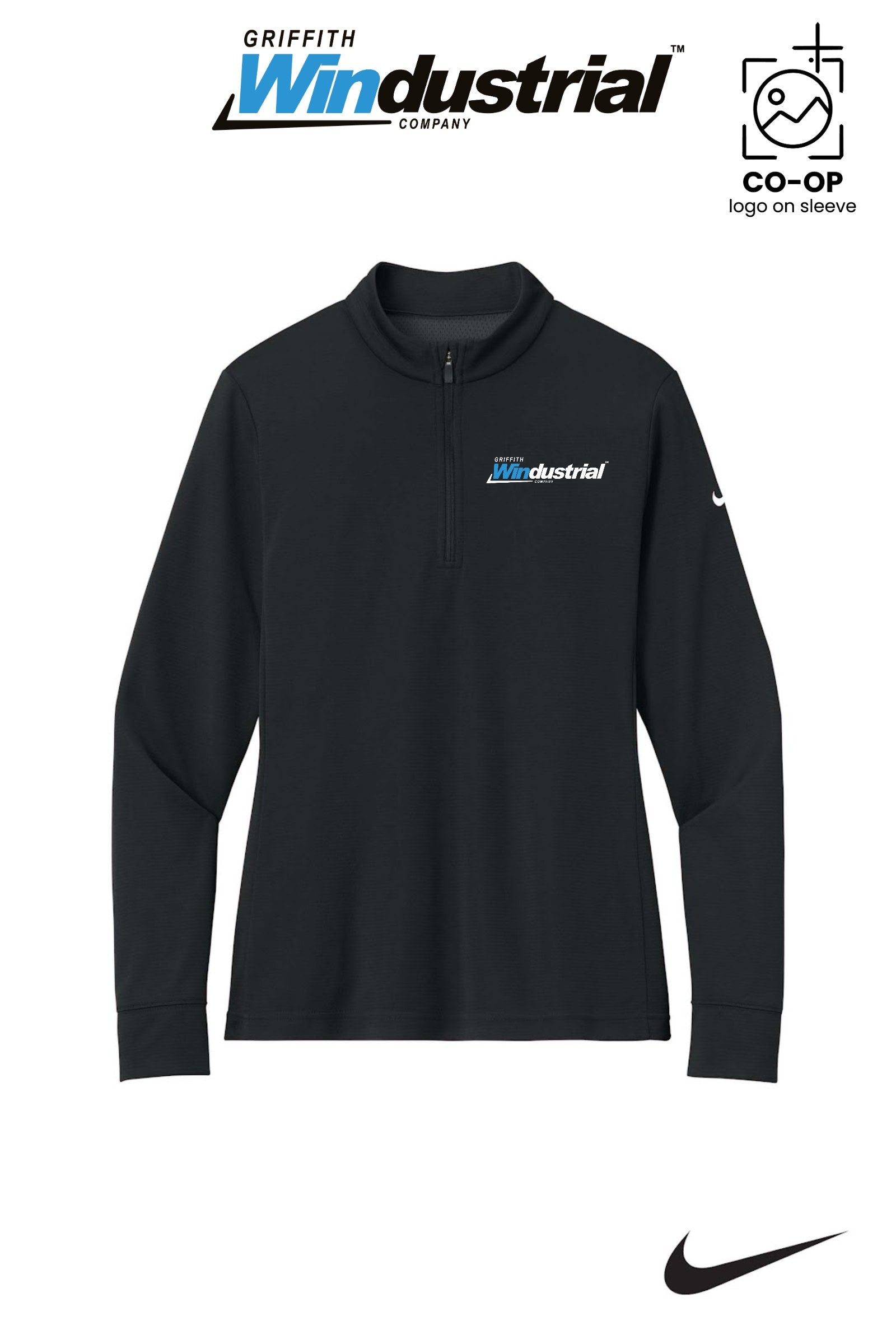 Nike Women’s Essential 1/2-Zip Cover-Up - Griffith Windustrial