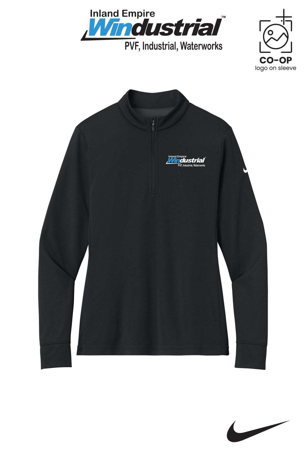 Nike Women’s Essential 1/2-Zip Cover-Up - Inland Empire Windustrial