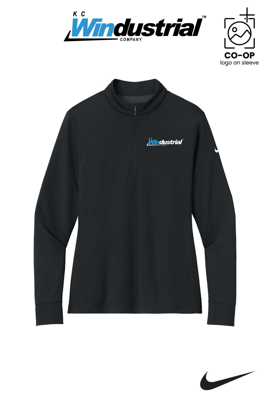 Nike Women’s Essential 1/2-Zip Cover-Up - KC Windustrial