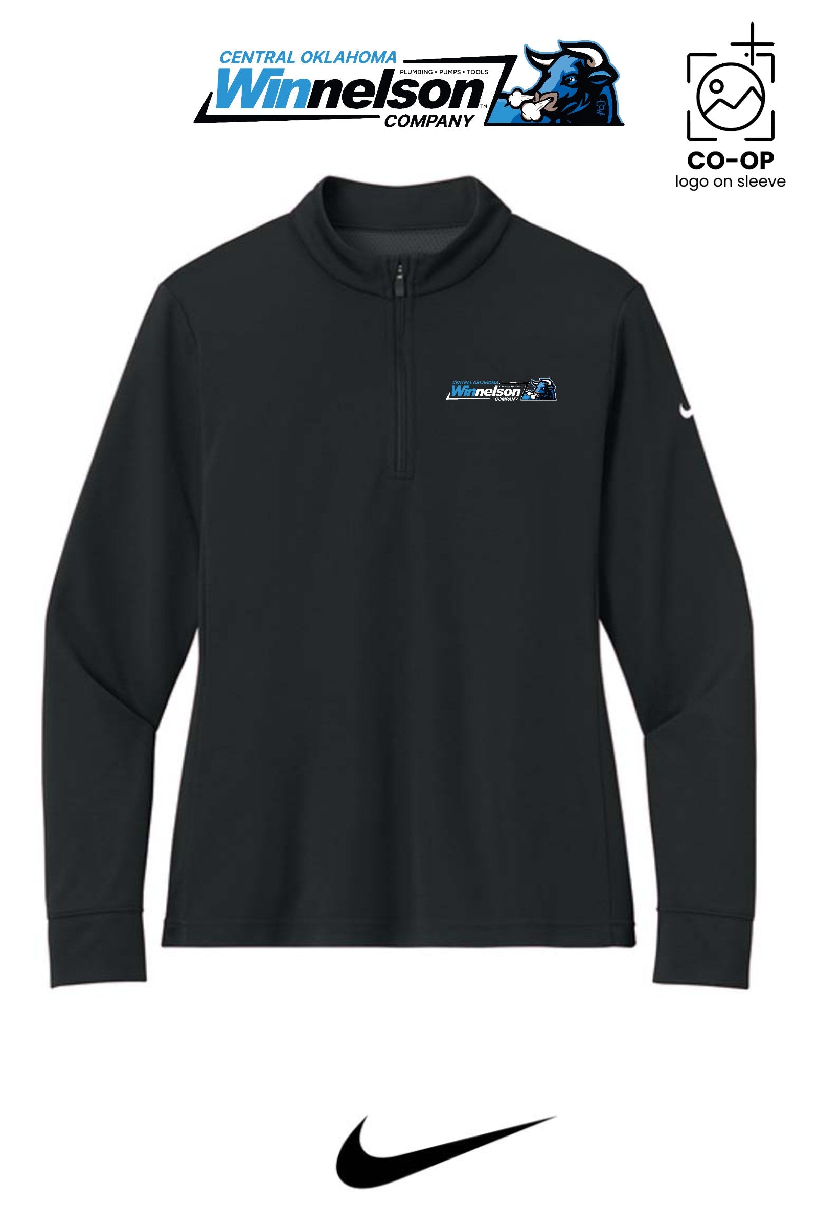 Nike Women’s Essential 1/2-Zip Cover-Up - Winnelson Central Oklahoma