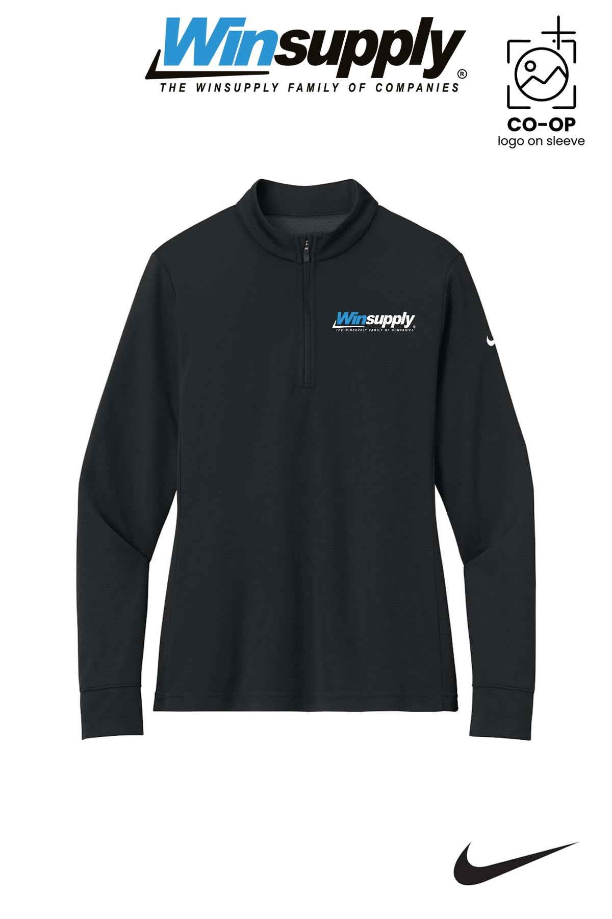 Nike Women’s Essential 1/2-Zip Cover-Up - Winsupply of Coraopolis