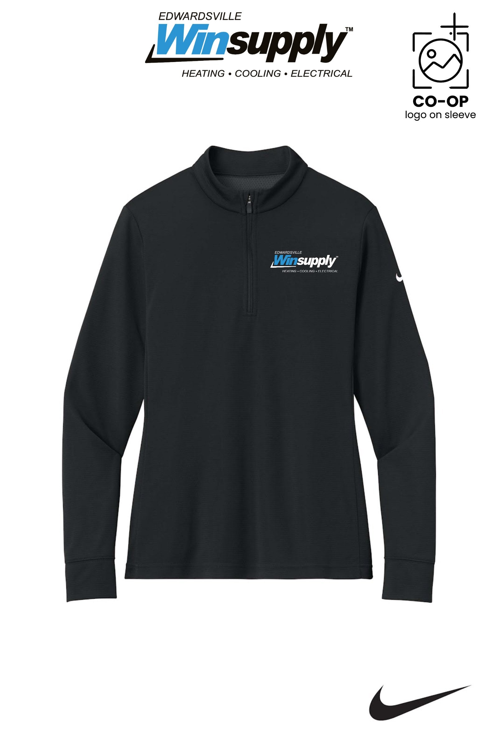 Nike Women’s Essential 1/2-Zip Cover-Up - Edwardsville Winsupply