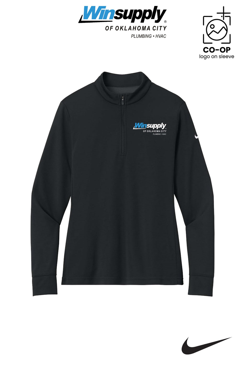 Nike Women’s Essential 1/2-Zip Cover-Up - Winsupply of Oklahoma City