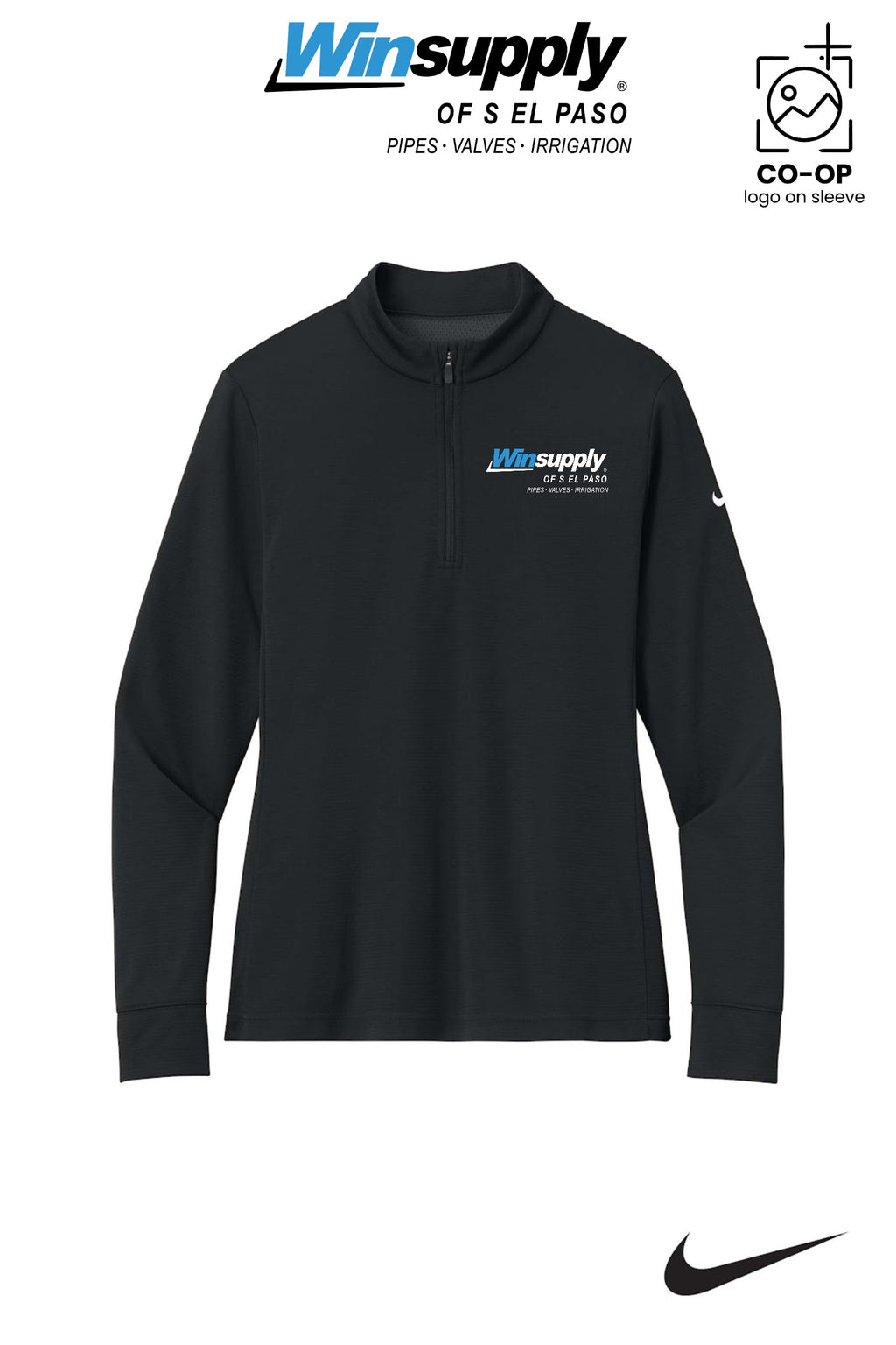 Nike Women’s Essential 1/2-Zip Cover-Up - Winsupply of S El Paso