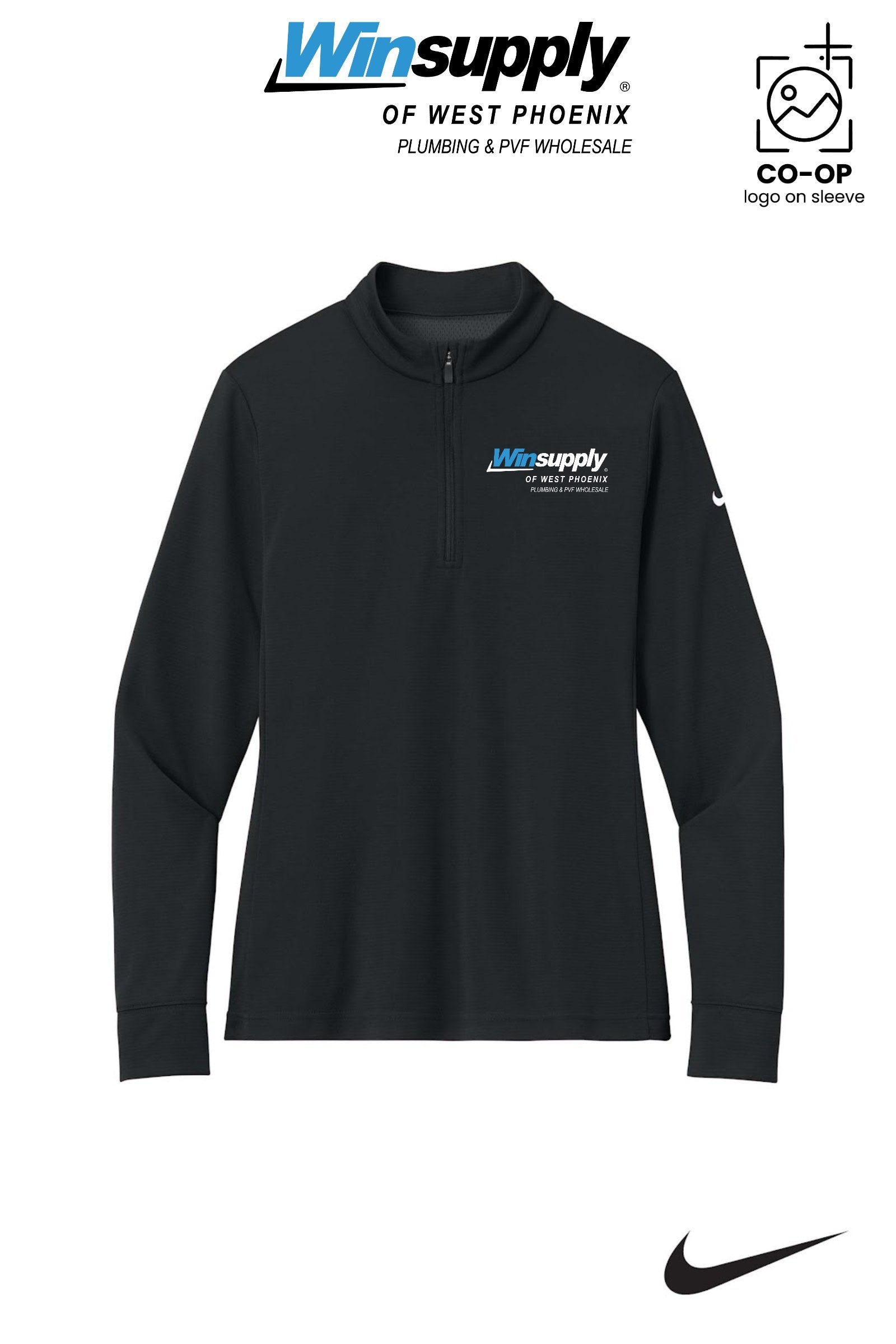 Nike Women’s Essential 1/2-Zip Cover-Up - Winsupply of West Phoenix