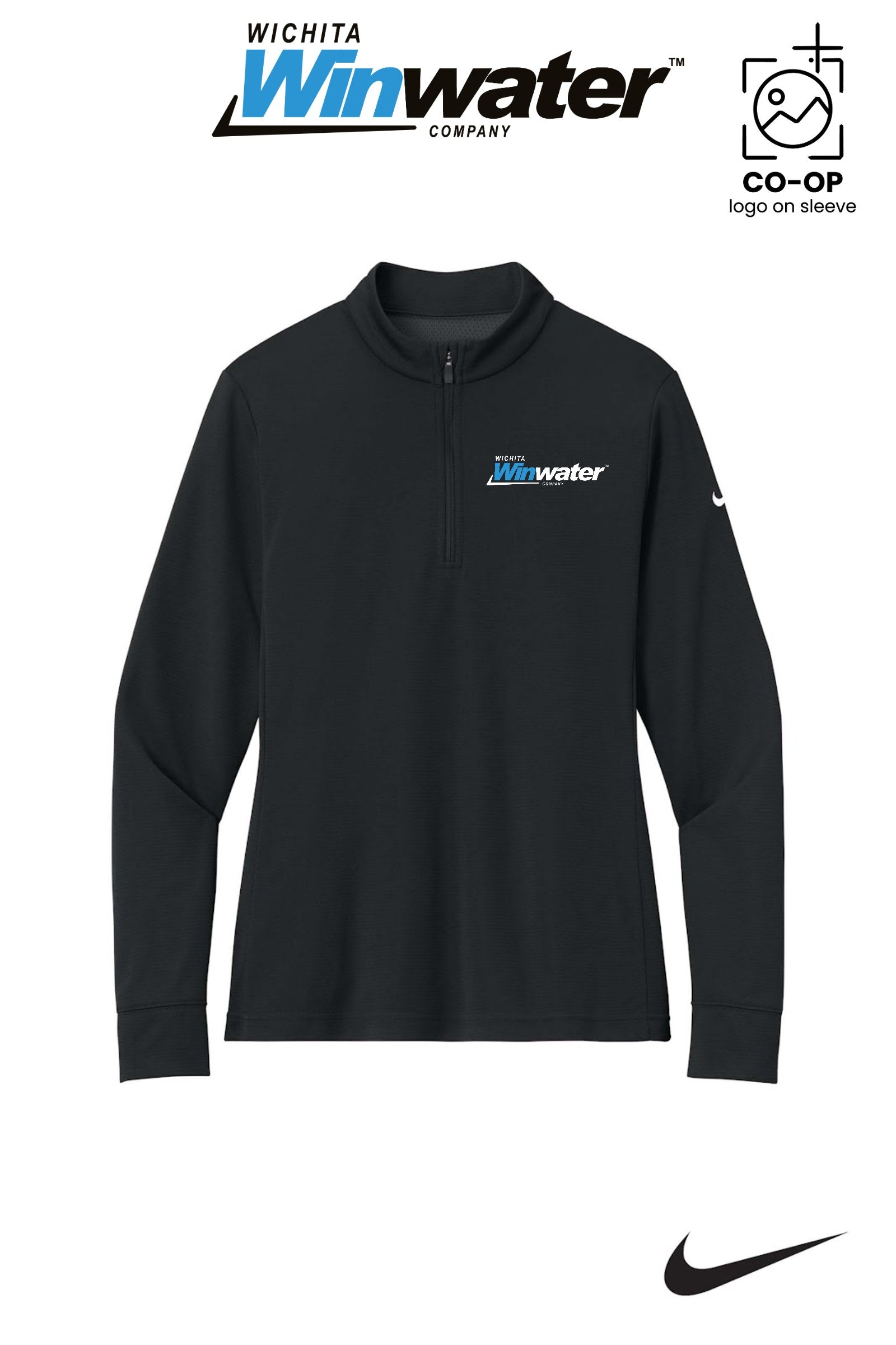 Nike Women’s Essential 1/2-Zip Cover-Up - Wichita Winwater