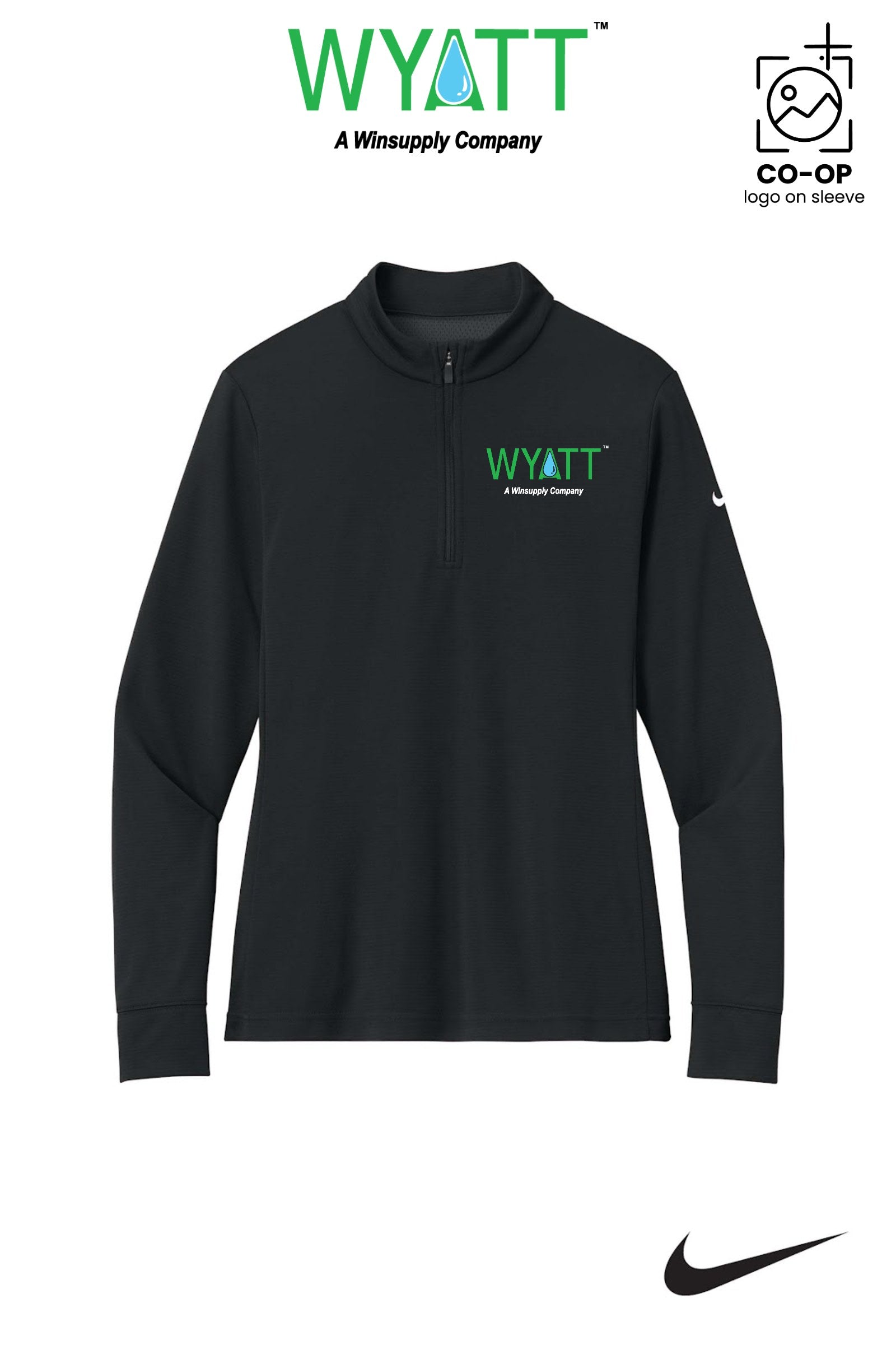 Nike Women’s Essential 1/2-Zip Cover-Up - Wyatt Irrigation of Santa Rosa