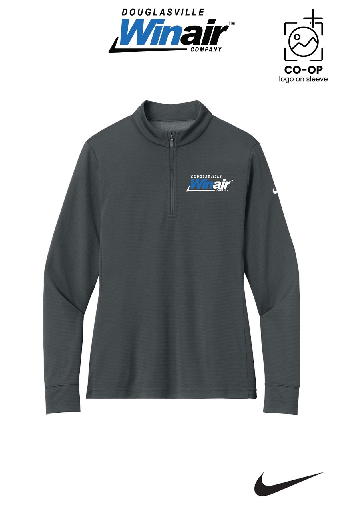 Nike Women’s Essential 1/2-Zip Cover-Up - Douglasville Winair