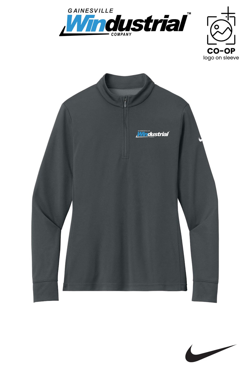 Nike Women’s Essential 1/2-Zip Cover-Up - Gainesville Windustrial