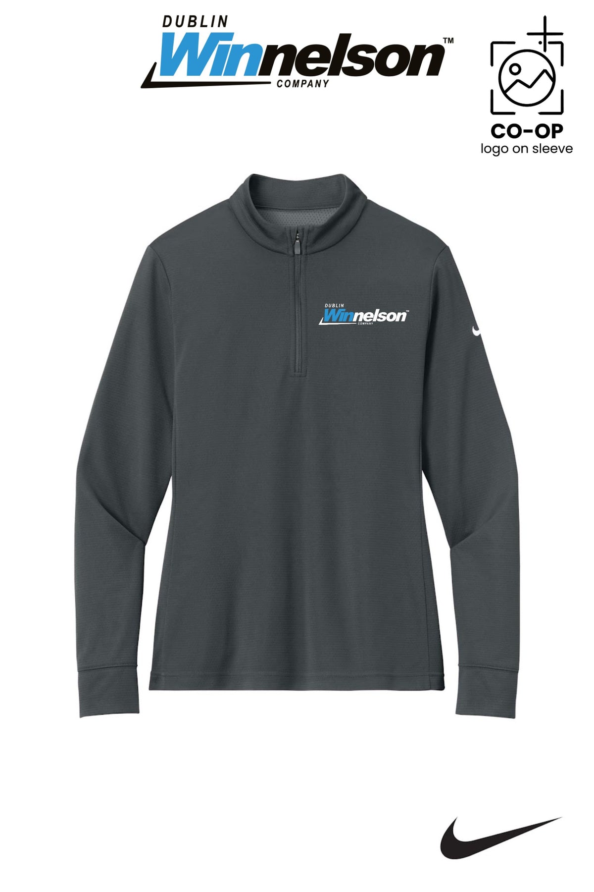 Nike Women’s Essential 1/2-Zip Cover-Up - Dublin Winnelson