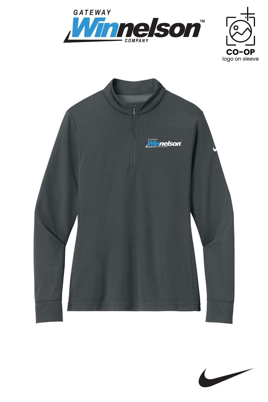 Nike Women’s Essential 1/2-Zip Cover-Up - Gateway Winnelson