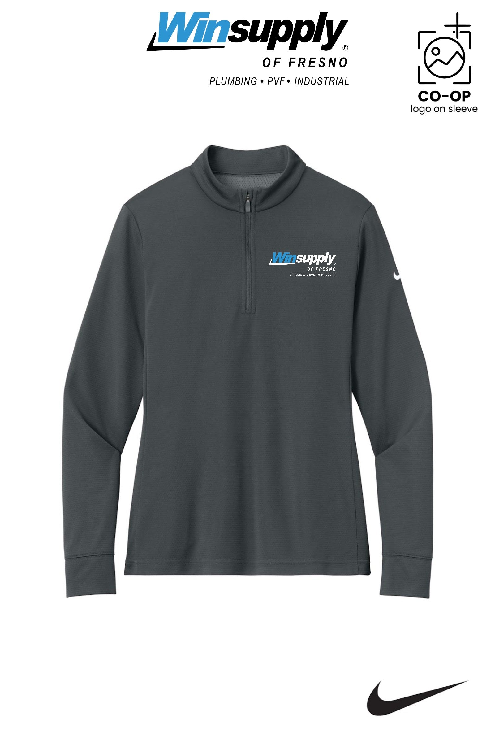 Nike Women’s Essential 1/2-Zip Cover-Up - Winsupply Fresno County