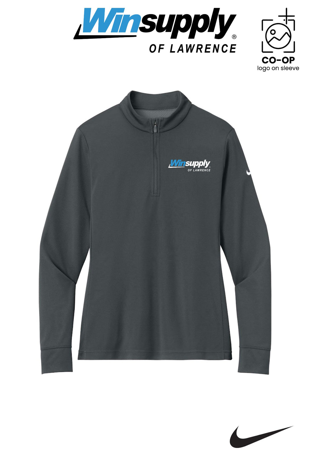 Nike Women’s Essential 1/2-Zip Cover-Up - Winsupply of Lawrence