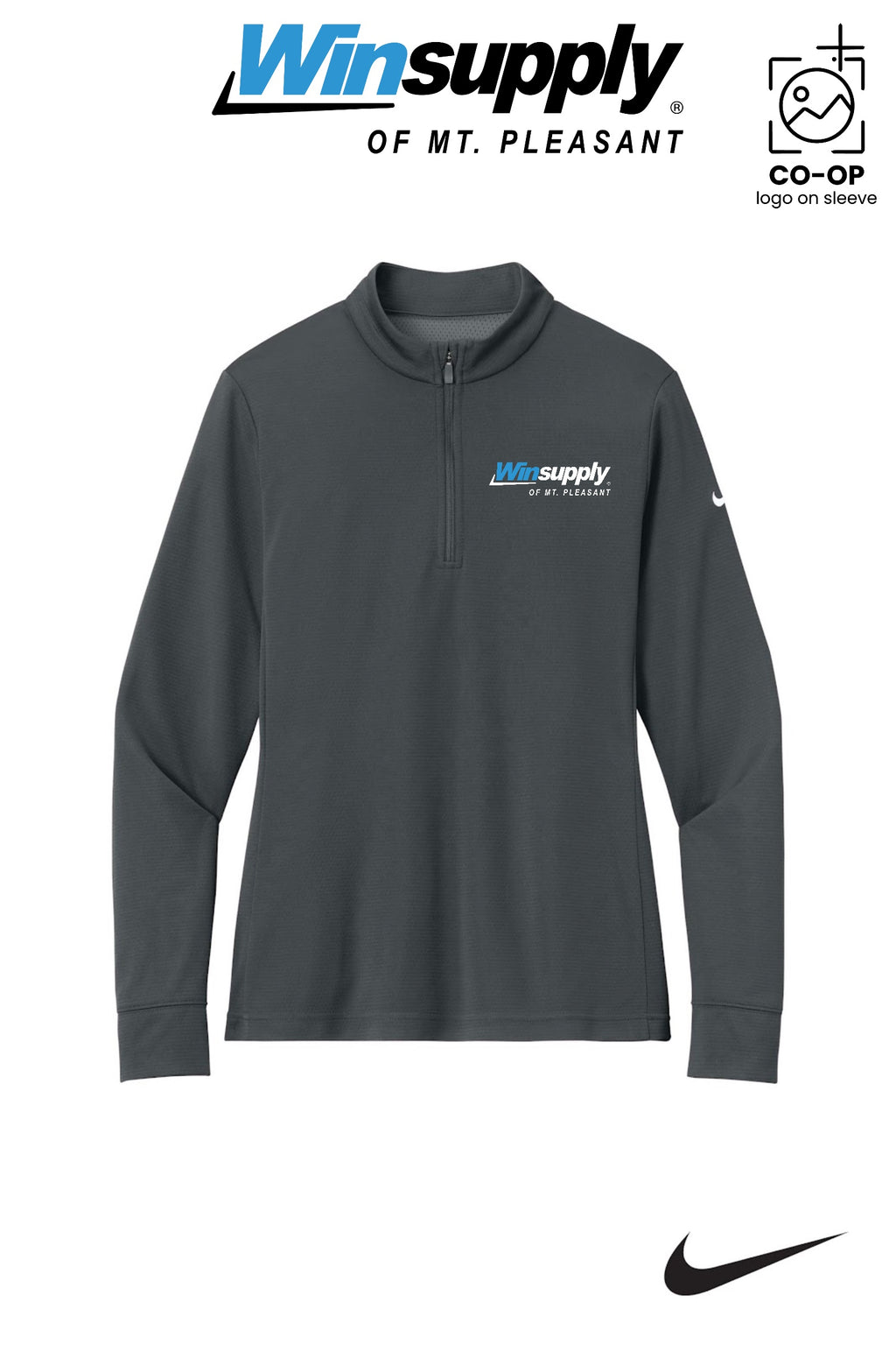 Nike Women’s Essential 1/2-Zip Cover-Up - Winsupply of Mt. Pleasant