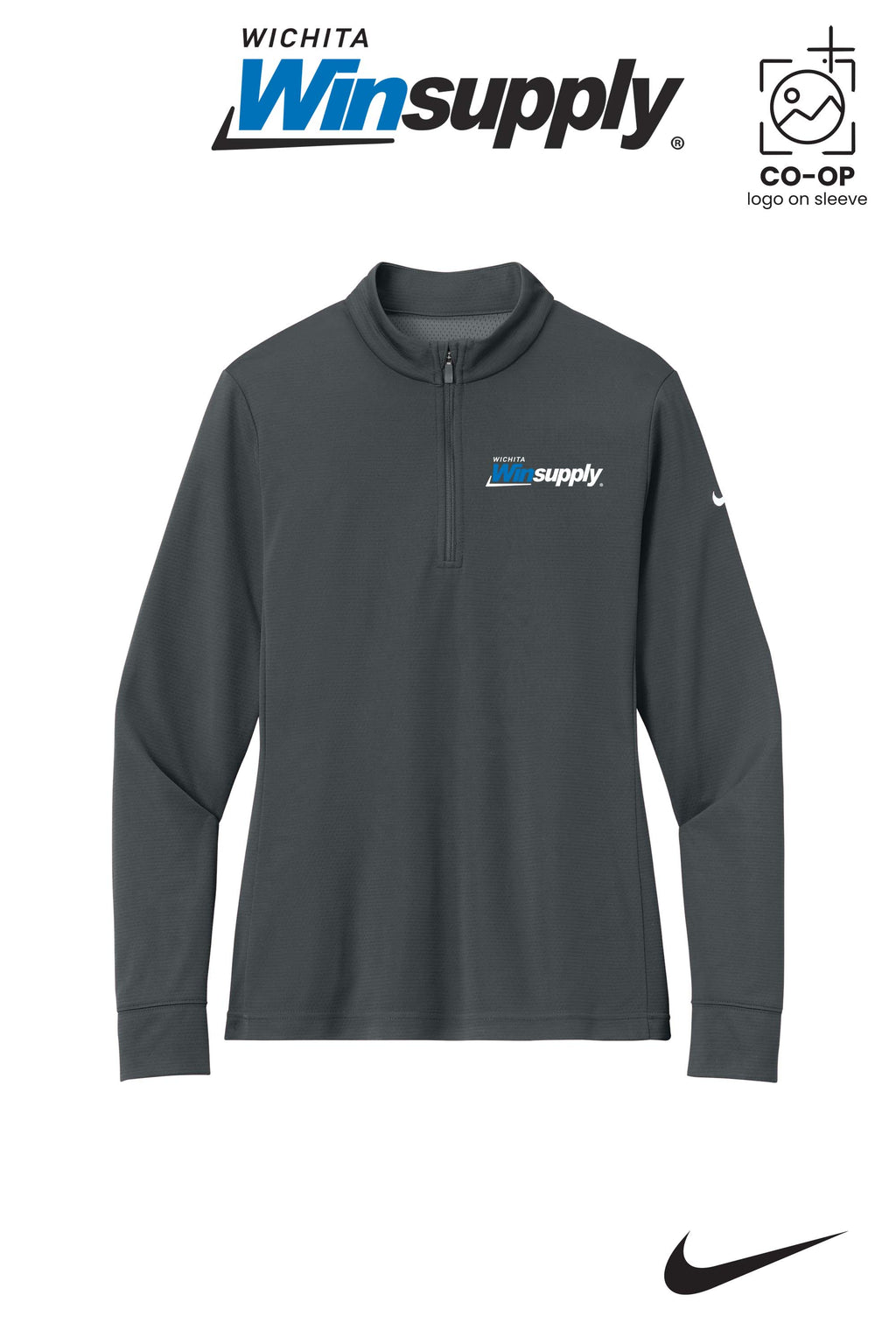 Nike Women’s Essential 1/2-Zip Cover-Up - Wichita Winsupply