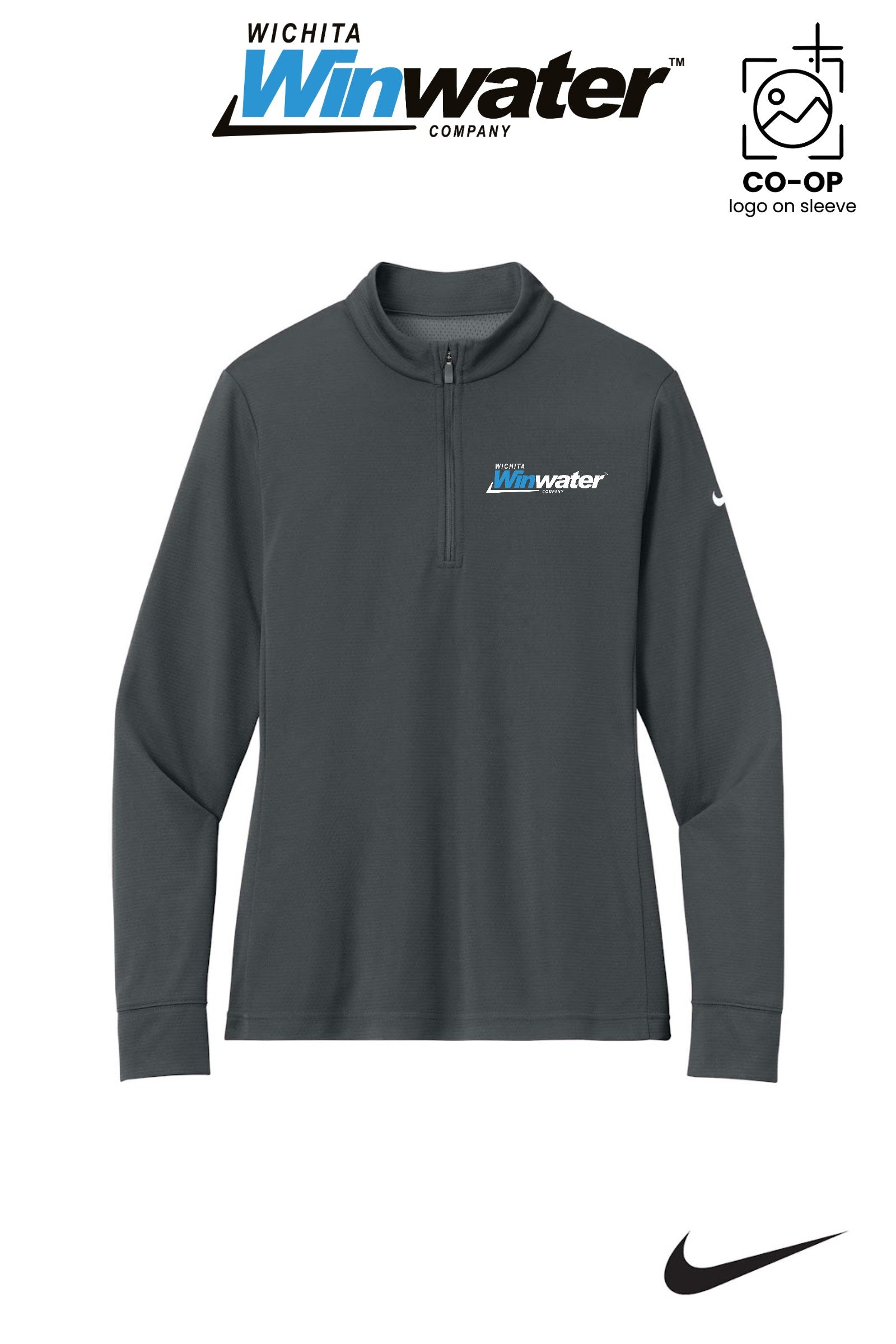 Nike Women’s Essential 1/2-Zip Cover-Up - Wichita Winwater