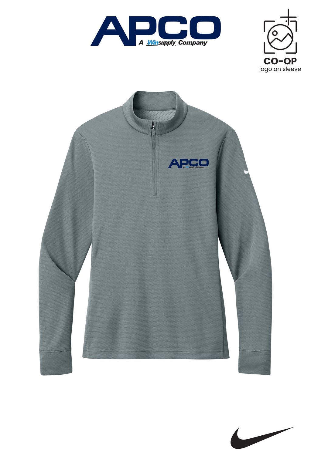 Nike Women’s Essential 1/2-Zip Cover-Up - APCO Supply - Indianapolis