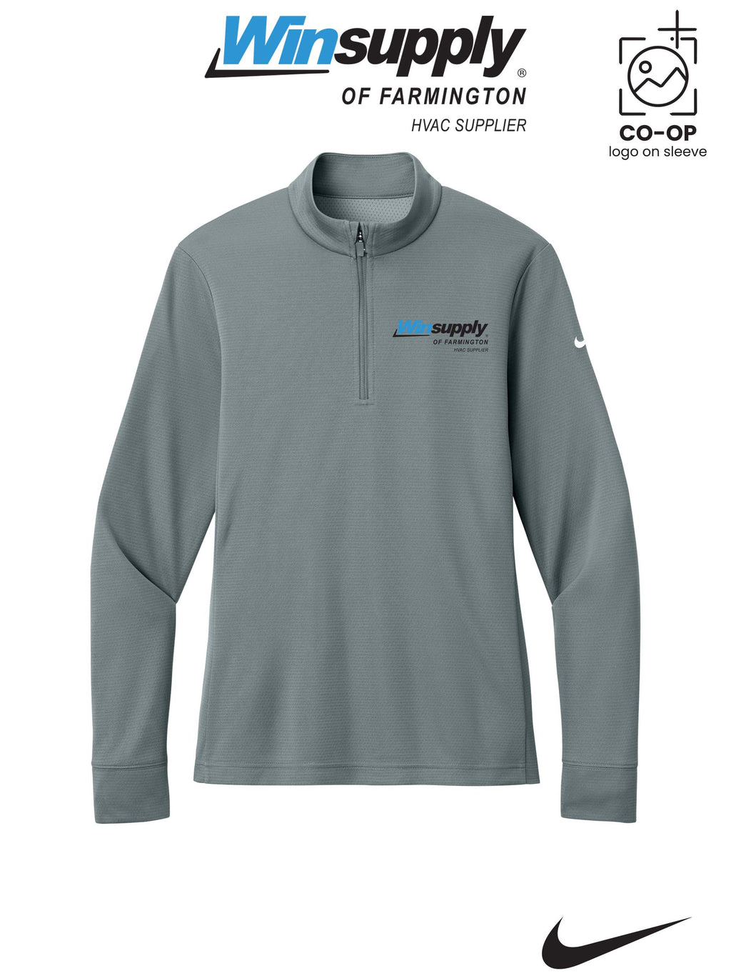 Nike Women’s Essential 1/2-Zip Cover-Up - Winsupply of Farmington