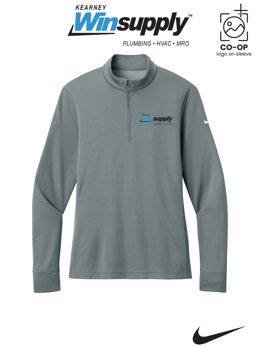 Nike Women’s Essential 1/2-Zip Cover-Up - Kearney Winsupply