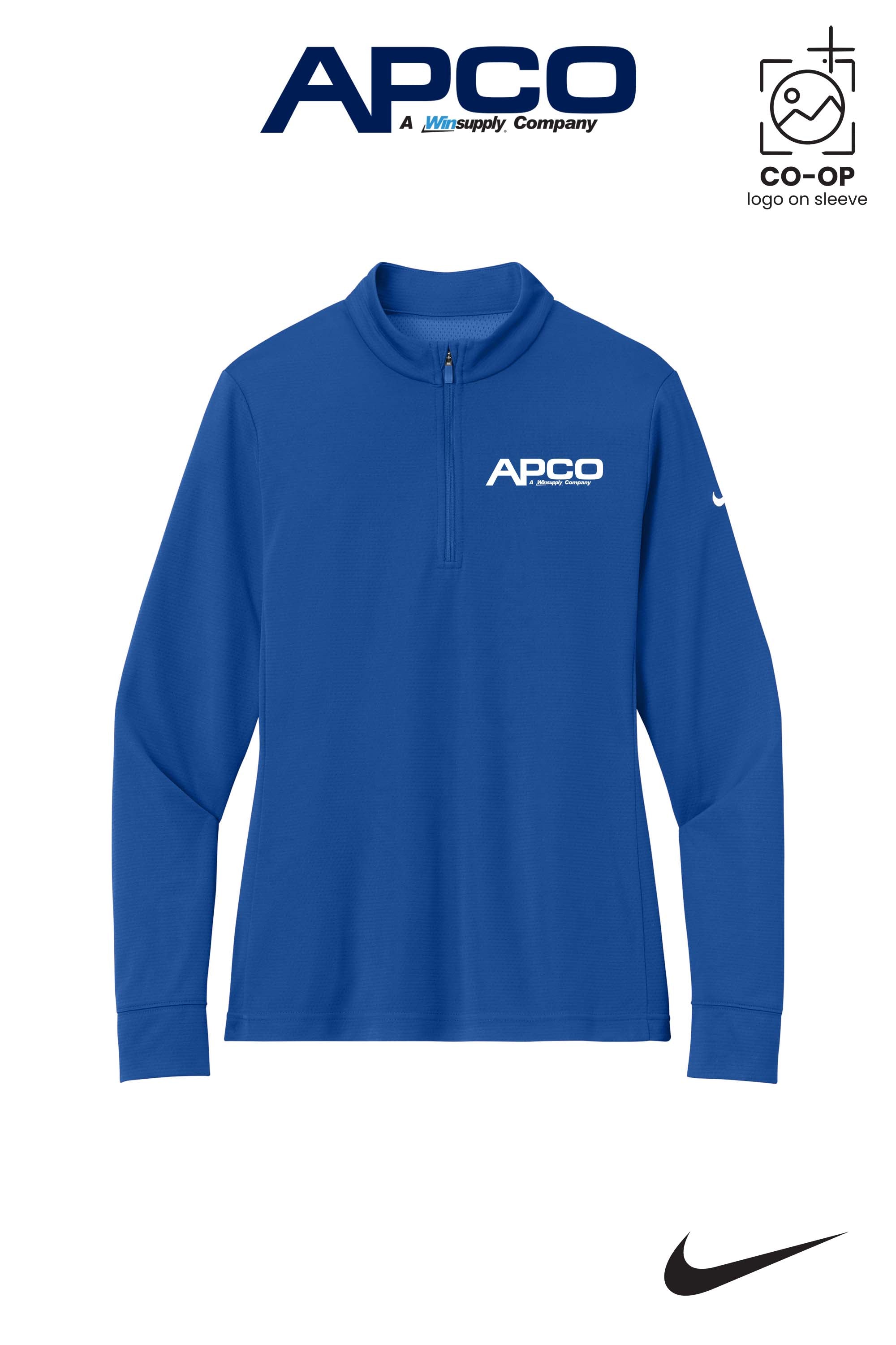 Nike Women’s Essential 1/2-Zip Cover-Up - APCO Supply - Indianapolis