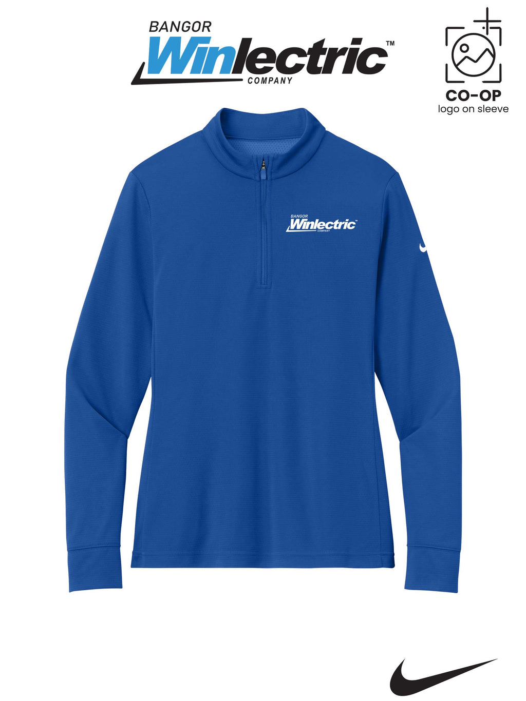Nike Women’s Essential 1/2-Zip Cover-Up - Winlectric Bangor