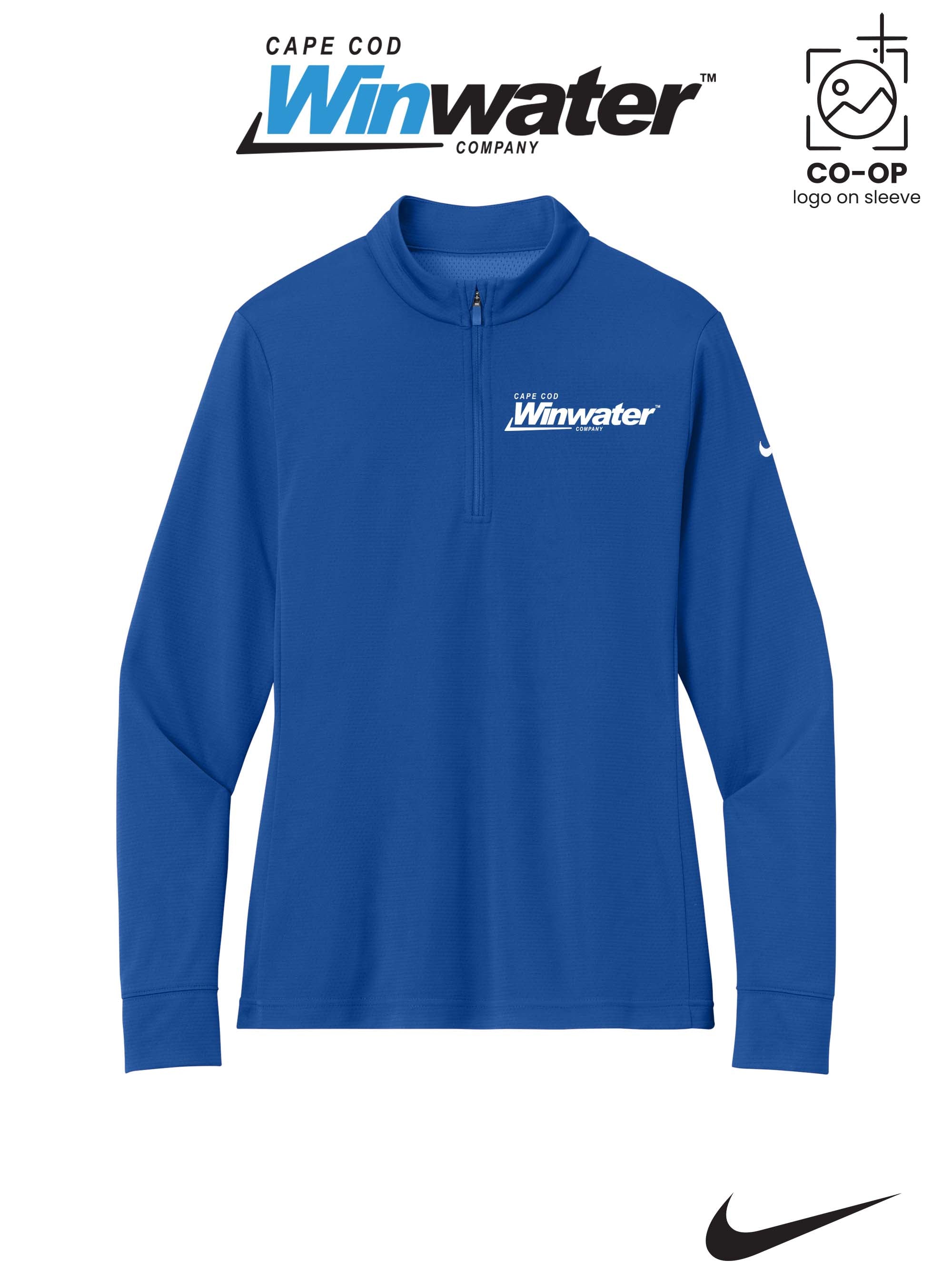 Nike Women’s Essential 1/2-Zip Cover-Up - Winwater Cape Cod