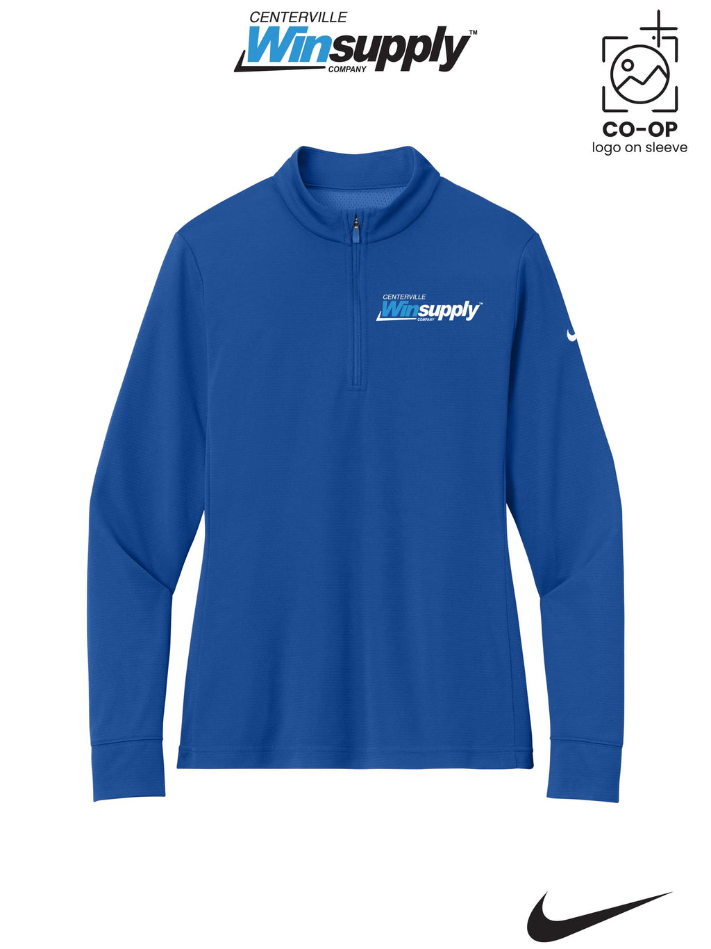 Nike Women’s Essential 1/2-Zip Cover-Up - Winsupply Centerville OH
