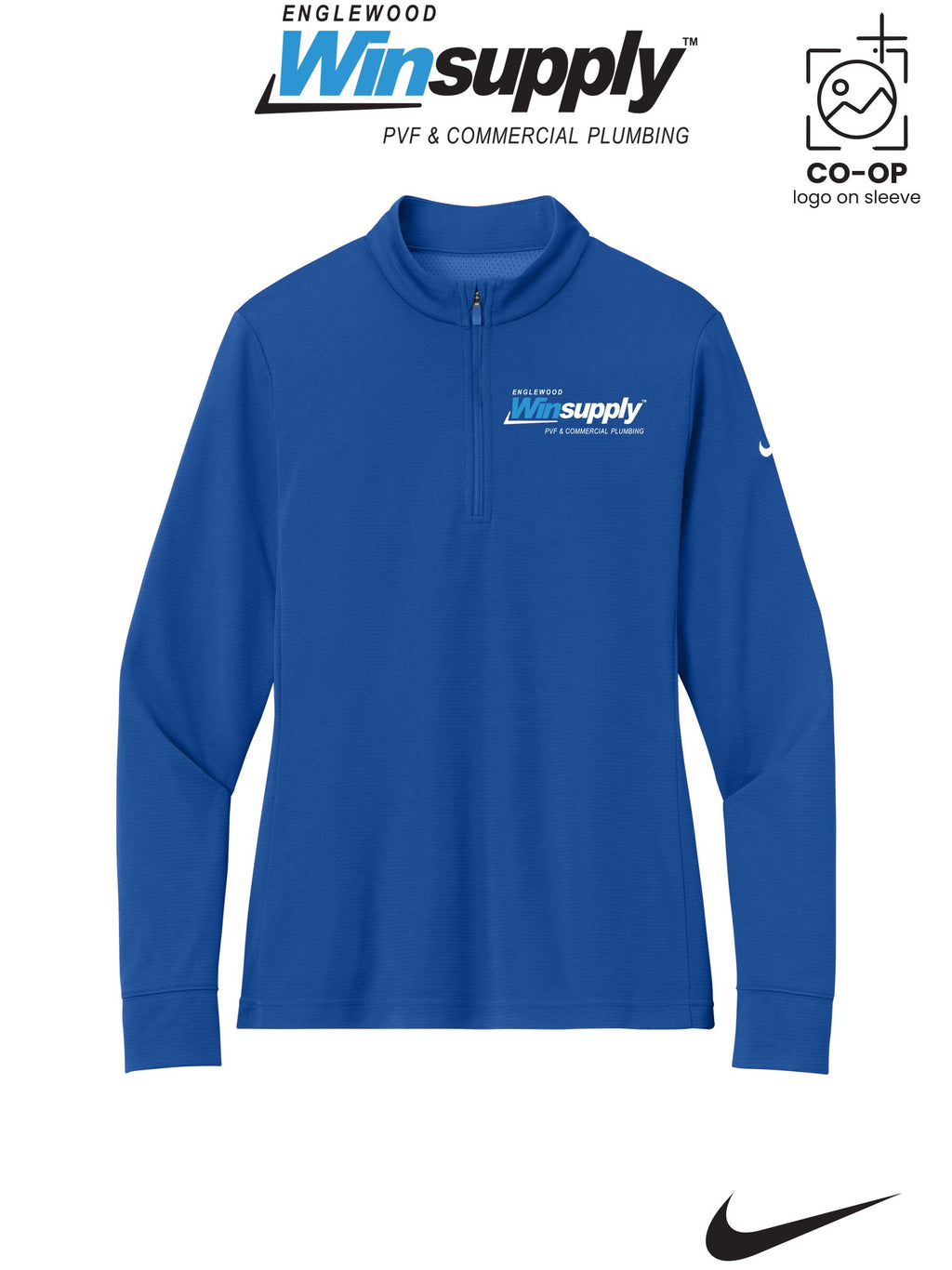 Nike Women’s Essential 1/2-Zip Cover-Up - Englewood Winsupply