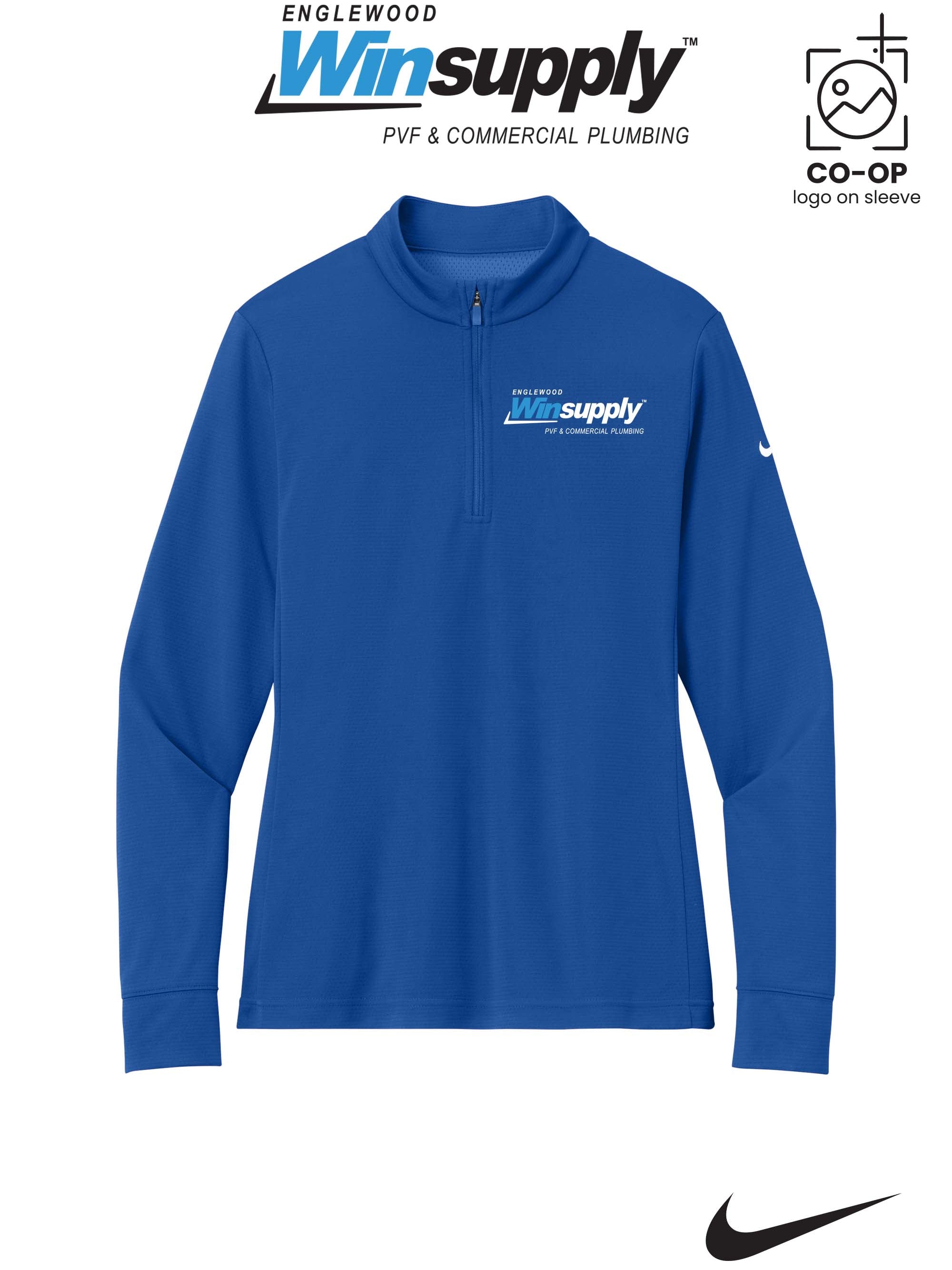 Nike Women’s Essential 1/2-Zip Cover-Up - Englewood Winsupply