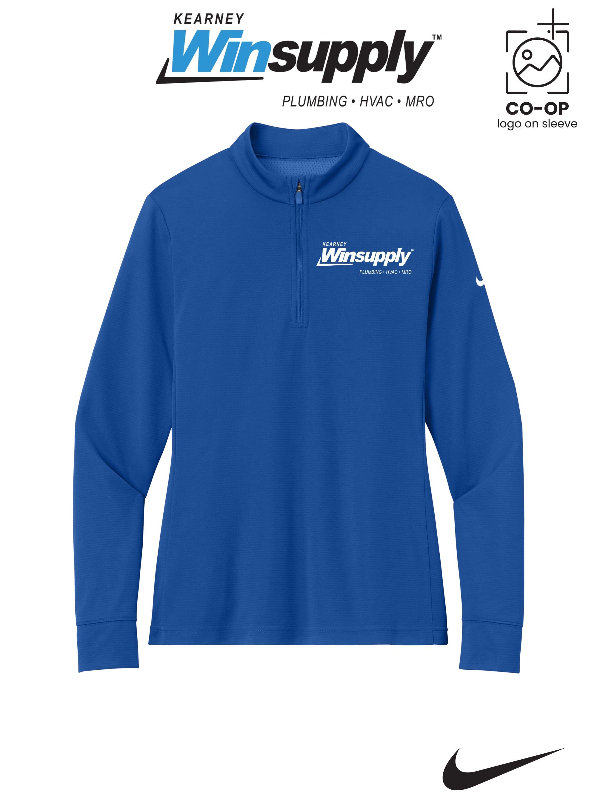 Nike Women’s Essential 1/2-Zip Cover-Up - Kearney Winsupply