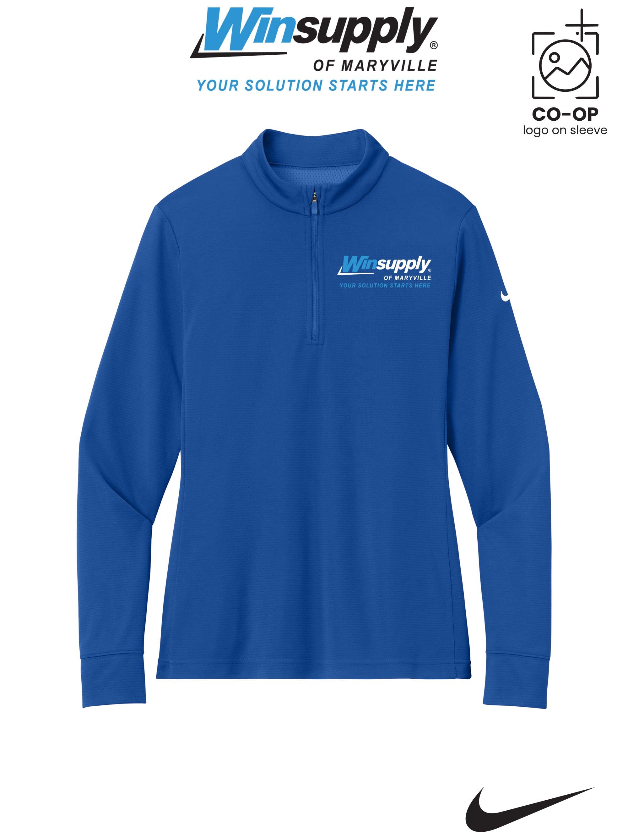 Nike Women’s Essential 1/2-Zip Cover-Up - Winsupply of Maryville