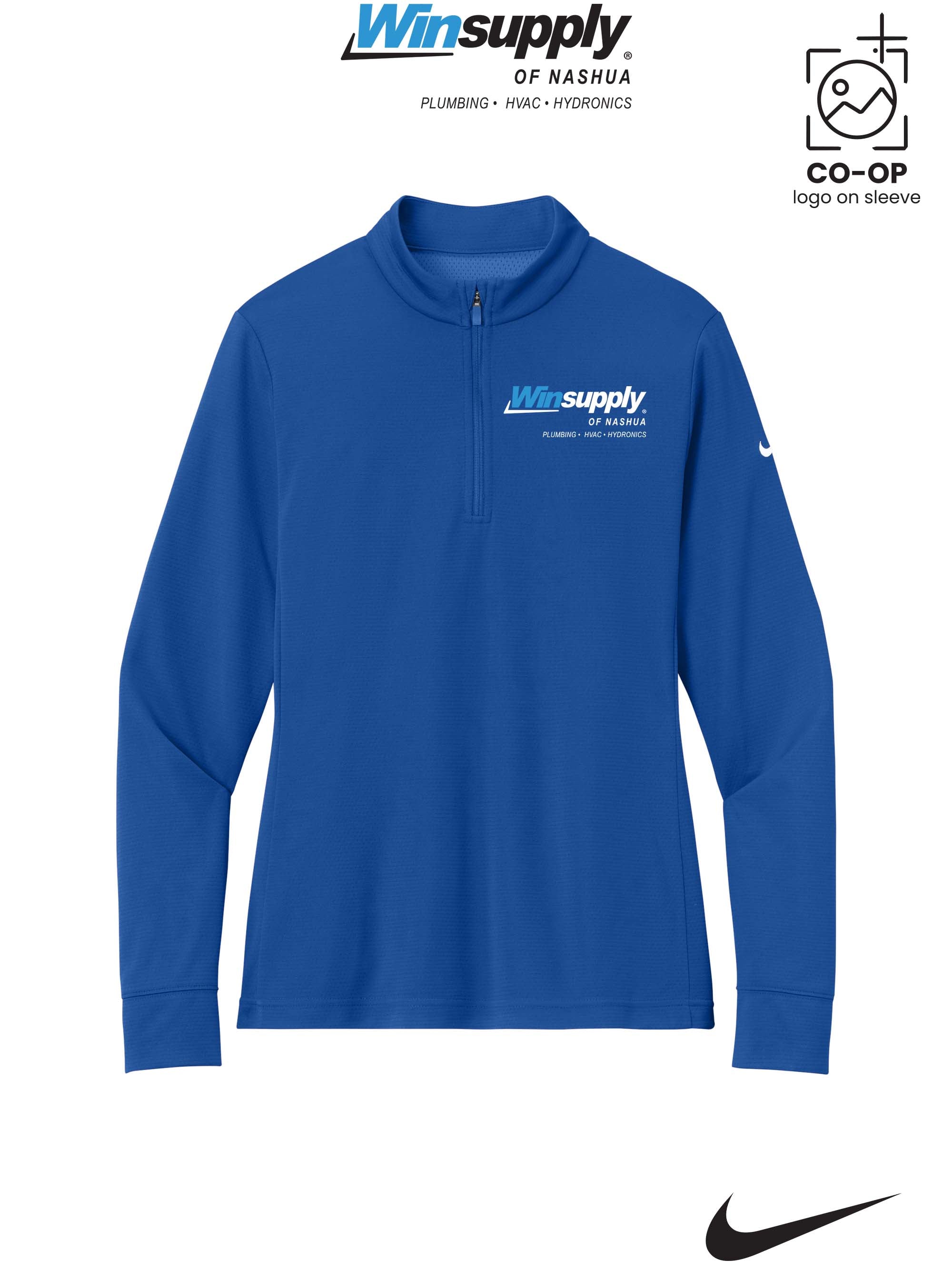 Nike Women’s Essential 1/2-Zip Cover-Up - Winsupply of Nashua