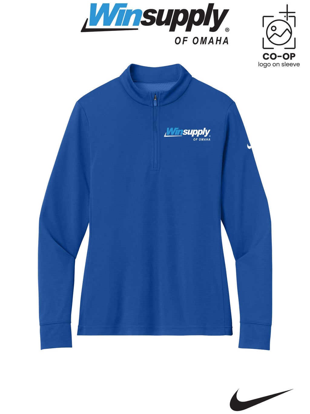 Nike Women’s Essential 1/2-Zip Cover-Up - Winsupply of Omaha