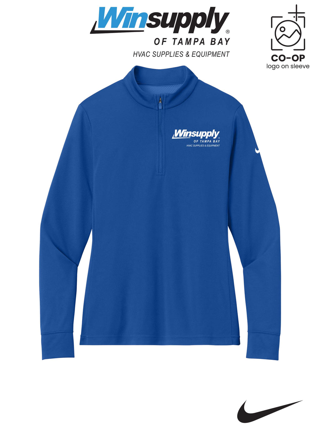 Nike Women’s Essential 1/2-Zip Cover-Up - Winsupply of Tampa Bay