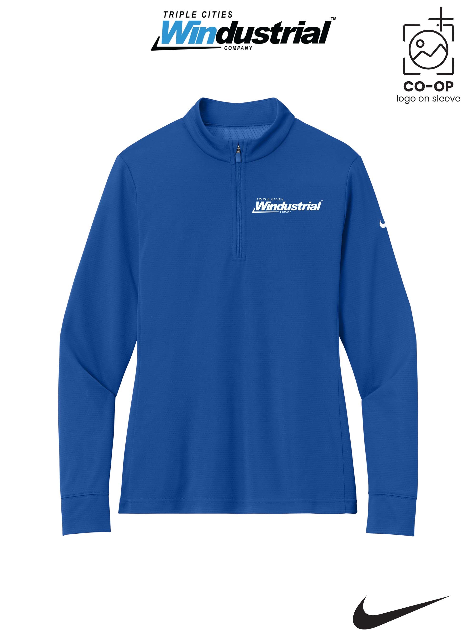 Nike Women’s Essential 1/2-Zip Cover-Up - Windustrial Triple Cities