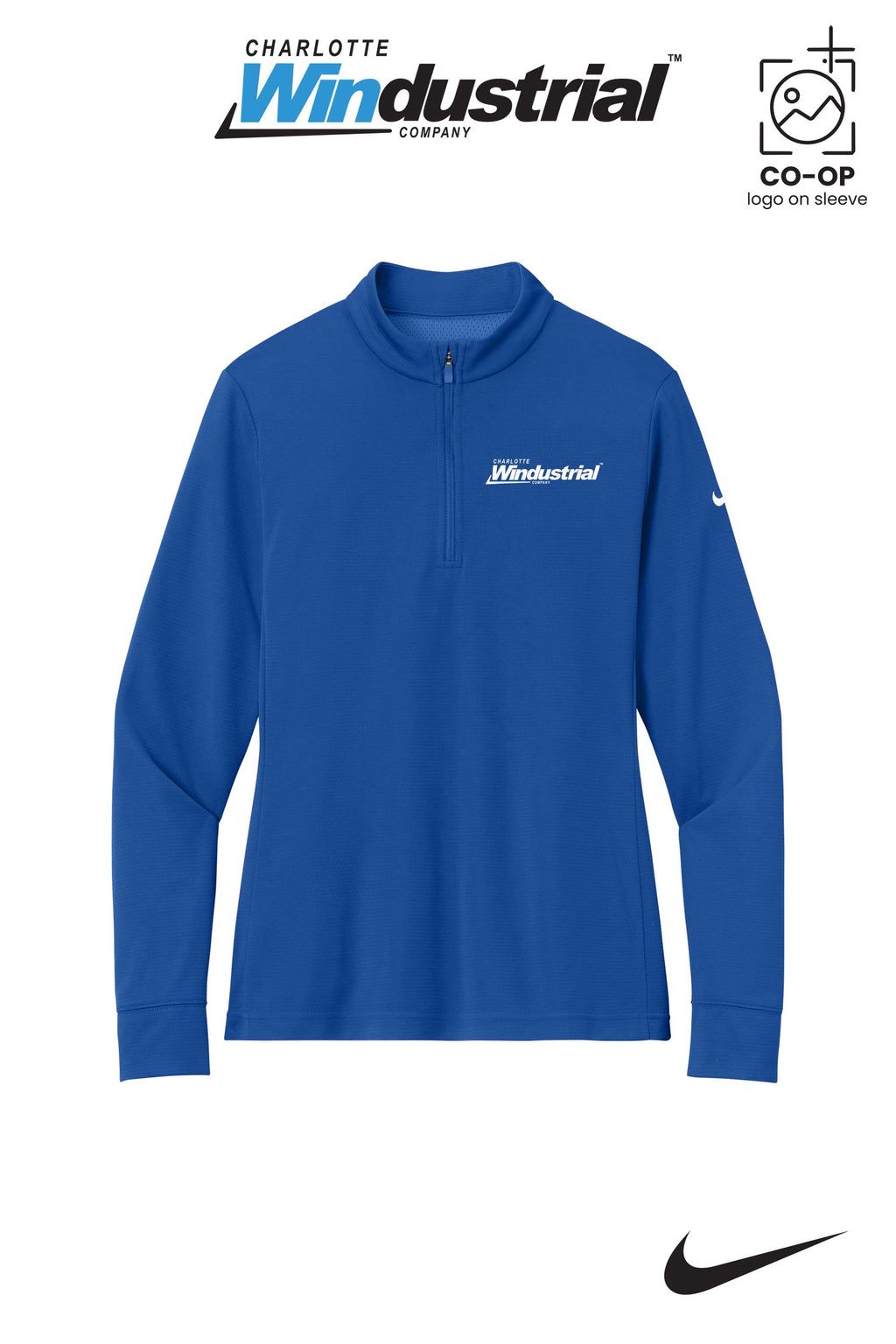 Nike Women’s Essential 1/2-Zip Cover-Up - Charlotte Windustrial