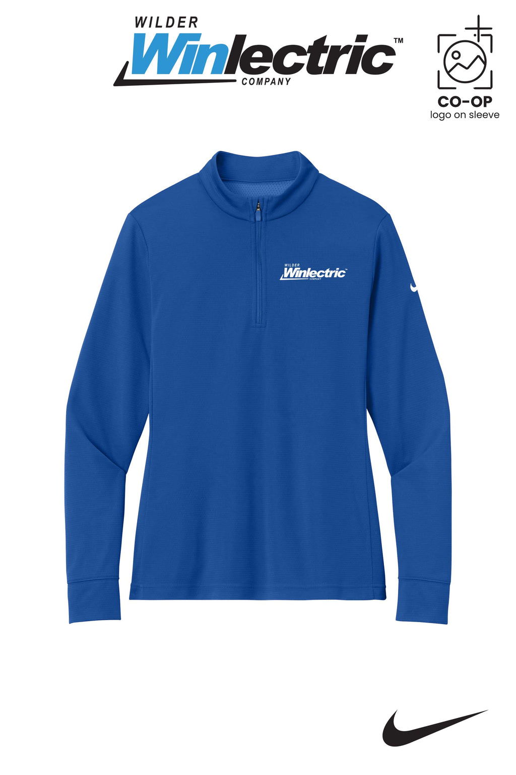 Nike Women’s Essential 1/2-Zip Cover-Up - Wilder Winlectric