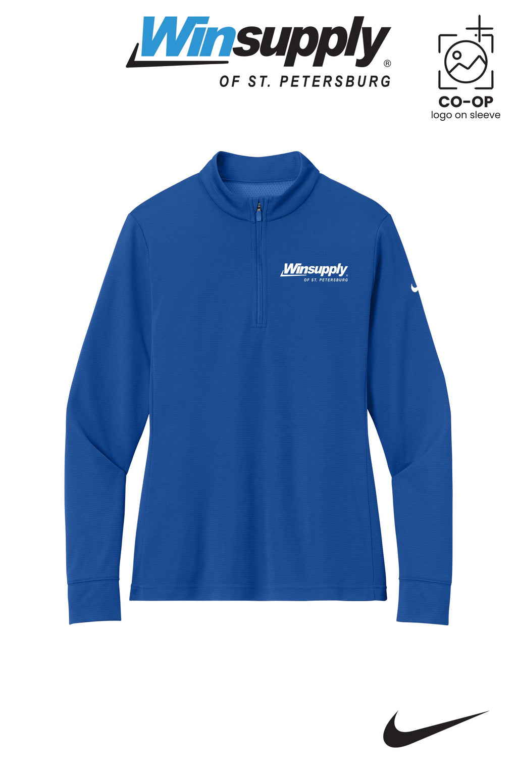Nike Women’s Essential 1/2-Zip Cover-Up - Winsupply of St. Petersburg