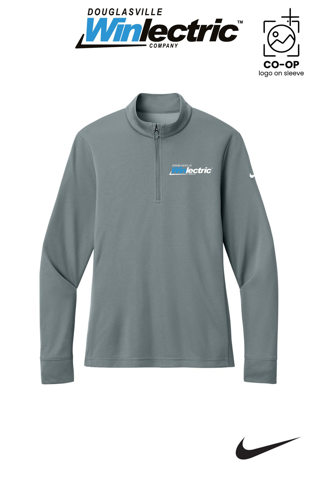 Nike Women’s Essential 1/2-Zip Cover-Up - Douglasville Winlectric