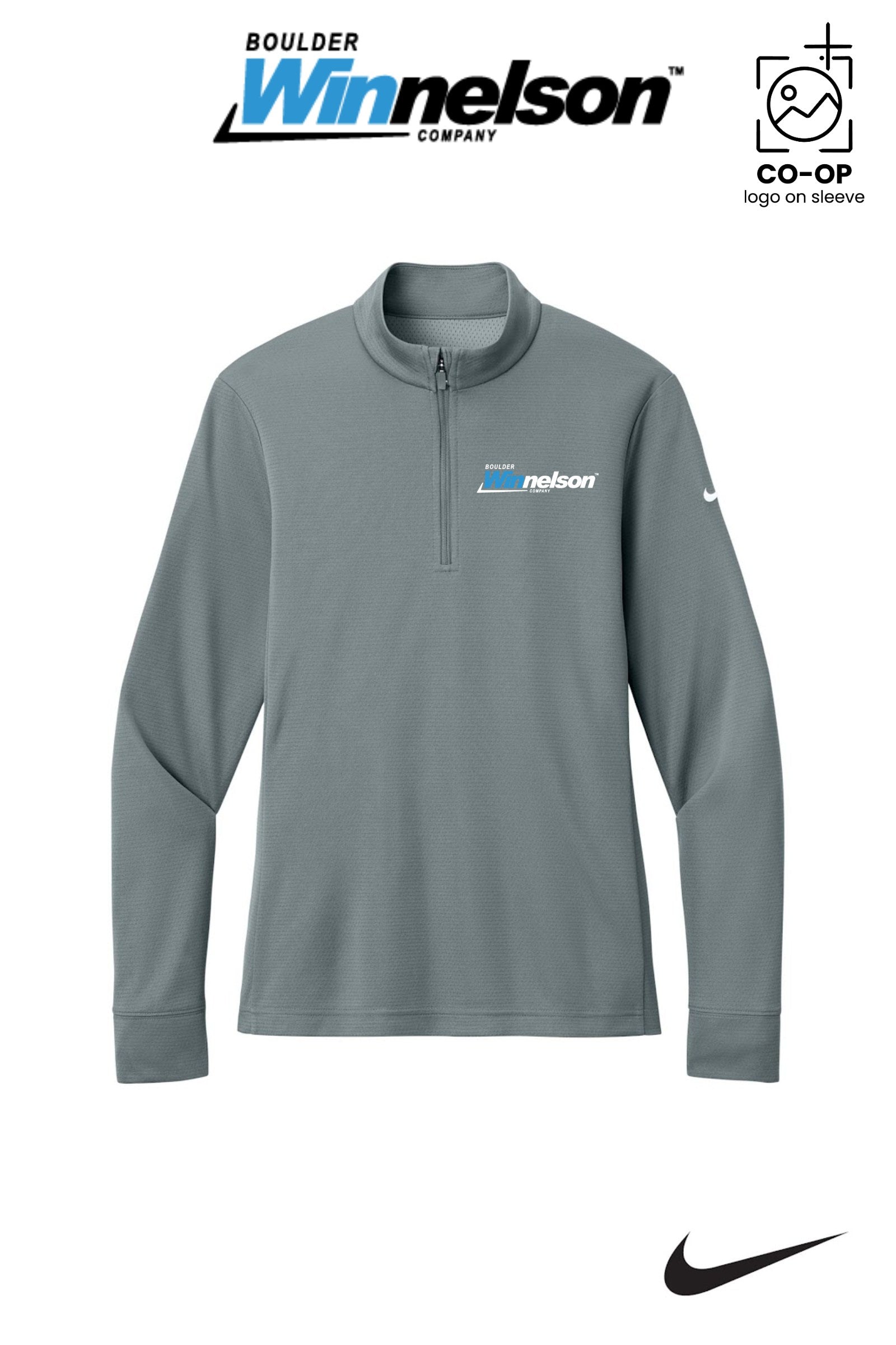 Nike Women’s Essential 1/2-Zip Cover-Up - Boulder Winnelson