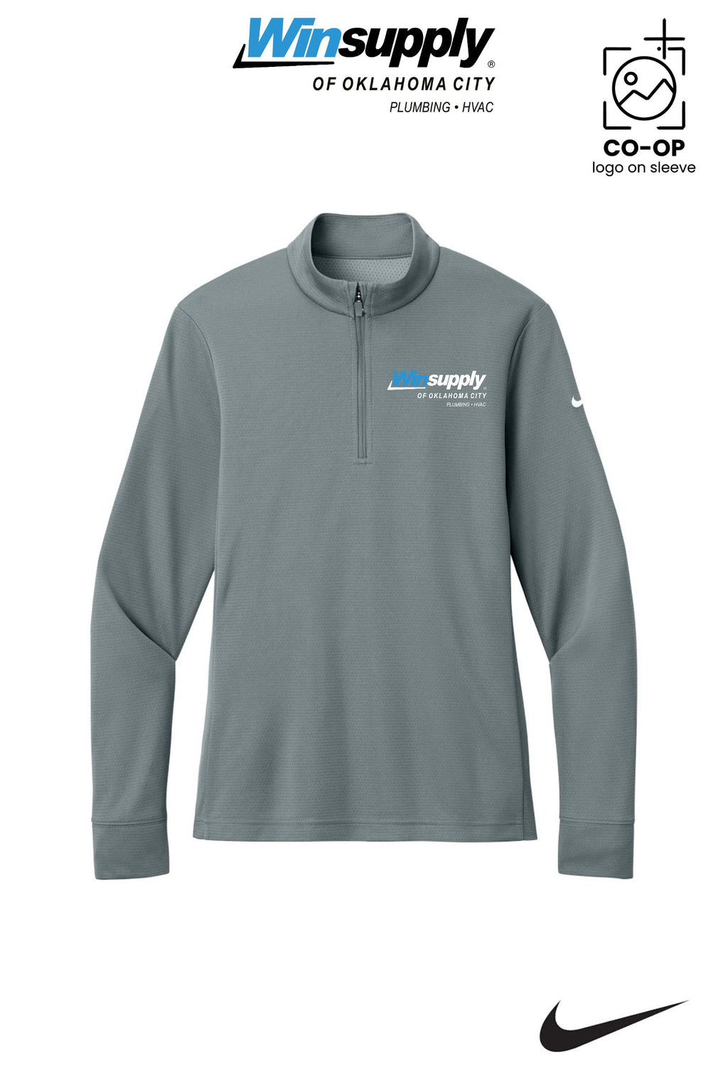Nike Women’s Essential 1/2-Zip Cover-Up - Winsupply of Oklahoma City