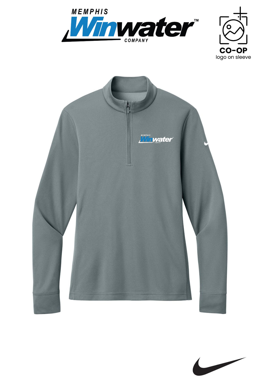 Nike Women’s Essential 1/2-Zip Cover-Up - Memphis Winwater
