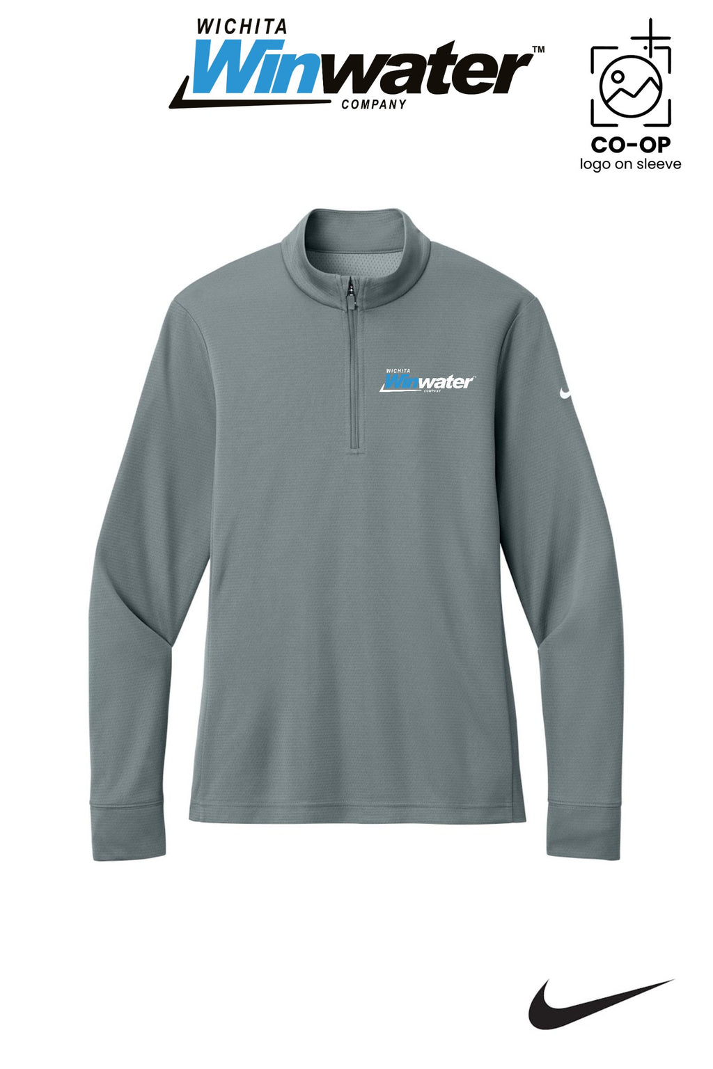 Nike Women’s Essential 1/2-Zip Cover-Up - Wichita Winwater