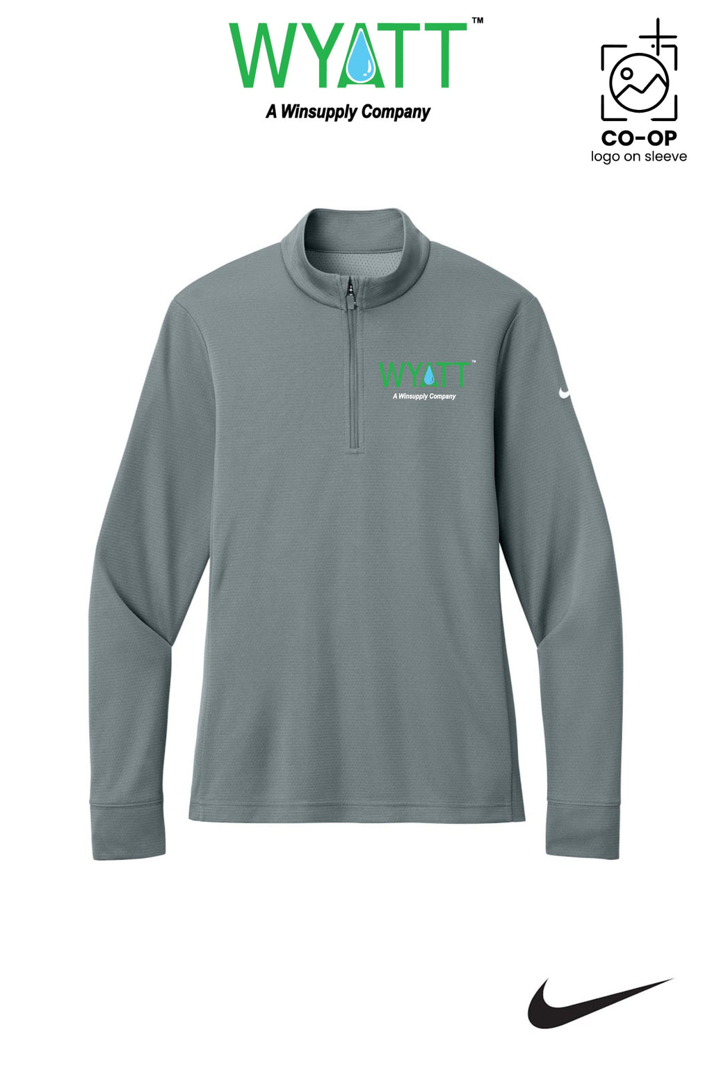 Nike Women’s Essential 1/2-Zip Cover-Up - Wyatt Irrigation of Santa Rosa