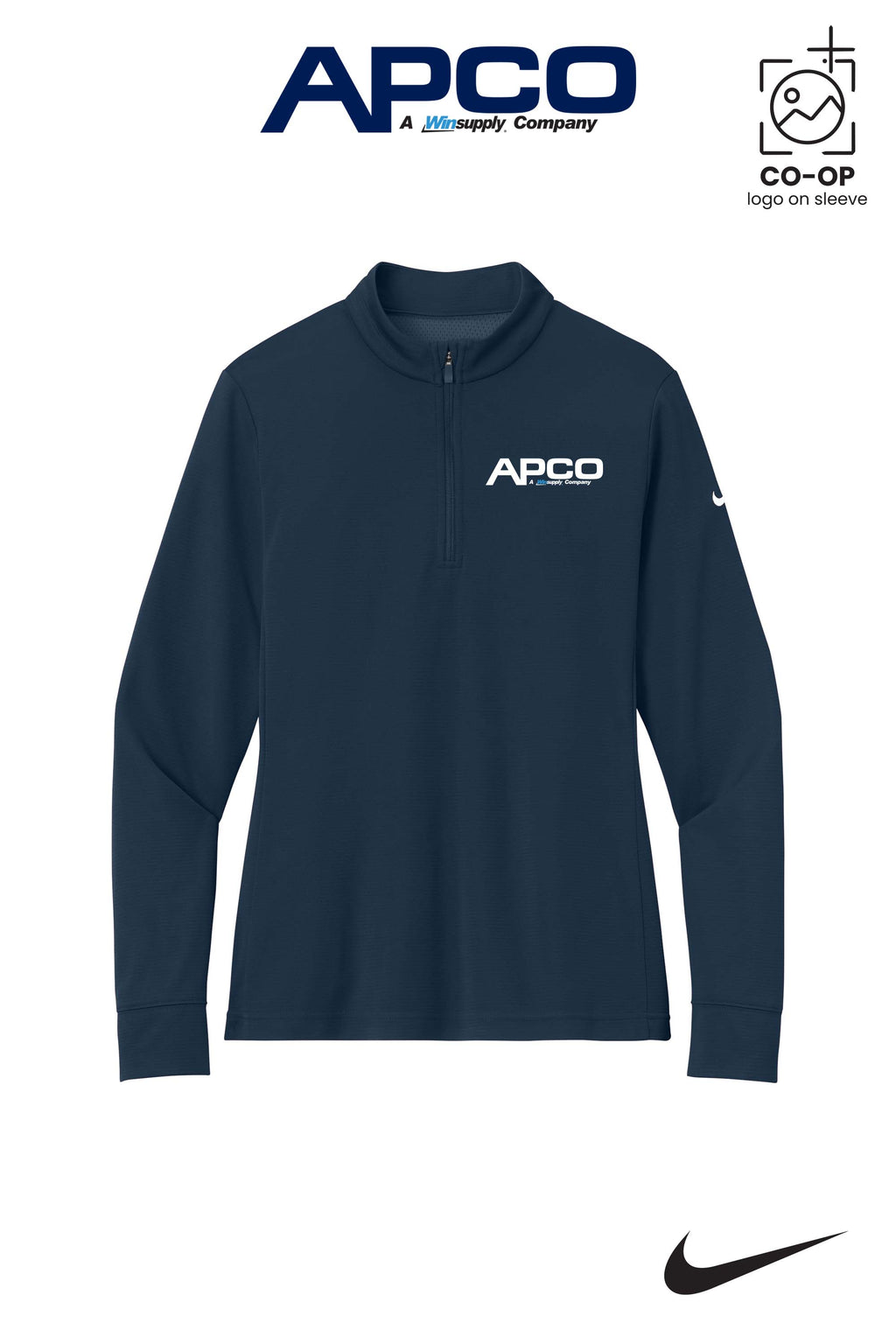 Nike Women’s Essential 1/2-Zip Cover-Up - APCO Supply - Indianapolis