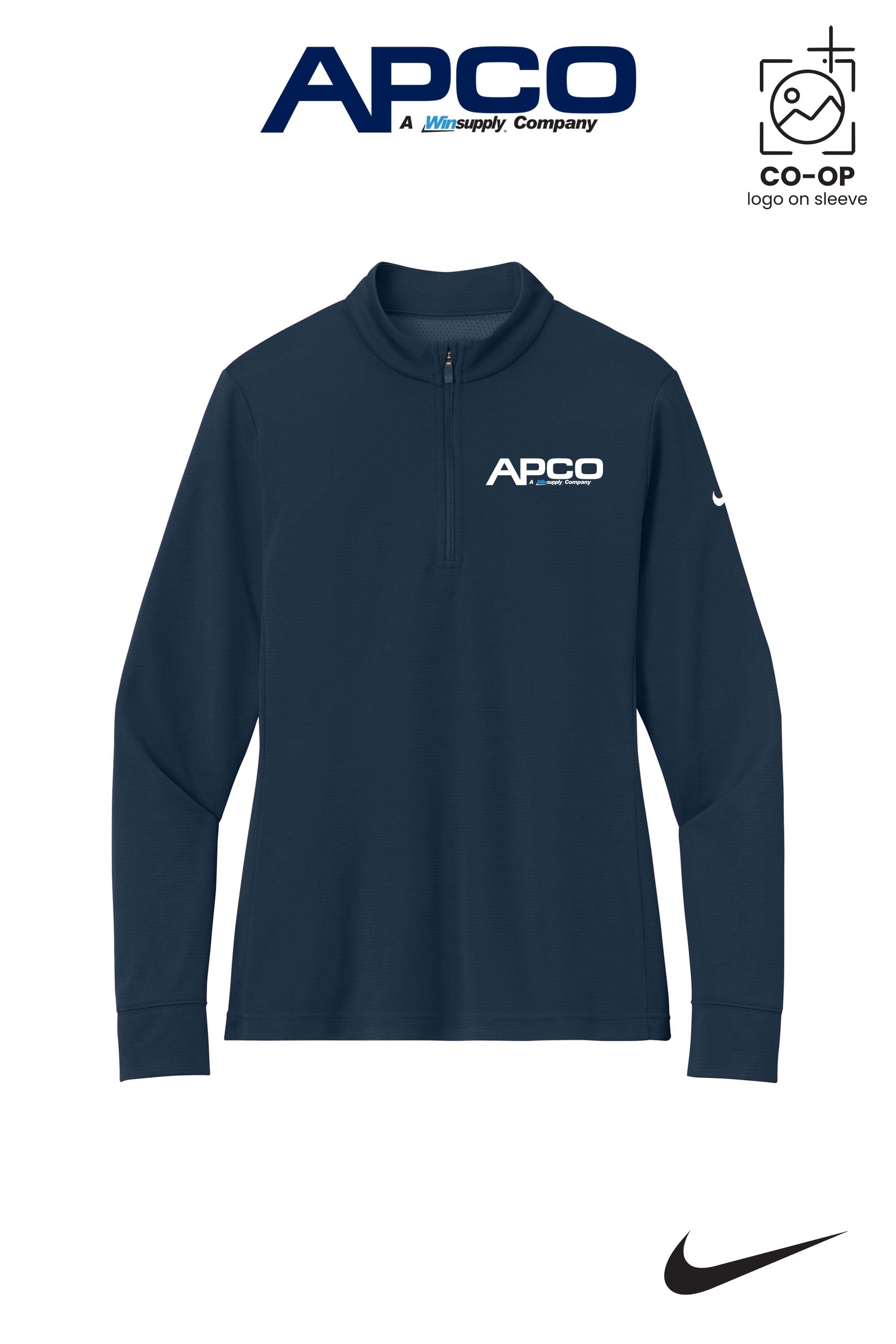 Nike Women’s Essential 1/2-Zip Cover-Up - APCO Supply - Indianapolis